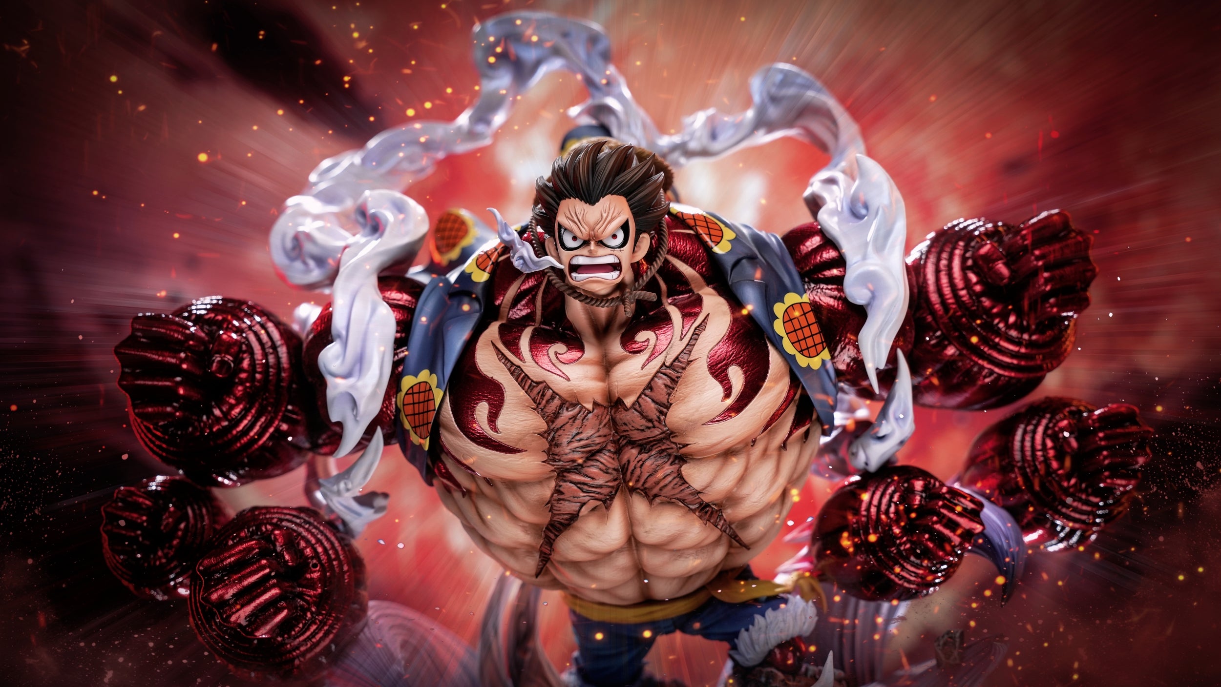 LX STUDIO – ONE PIECE: GEAR FOURTH KONG ORGAN LUFFY [IN STOCK