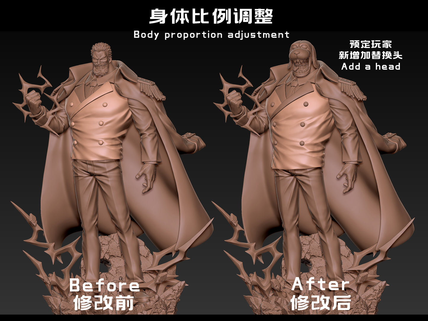 LX STUDIO – ONE PIECE: IRON FIST GARP [PRE-ORDER]