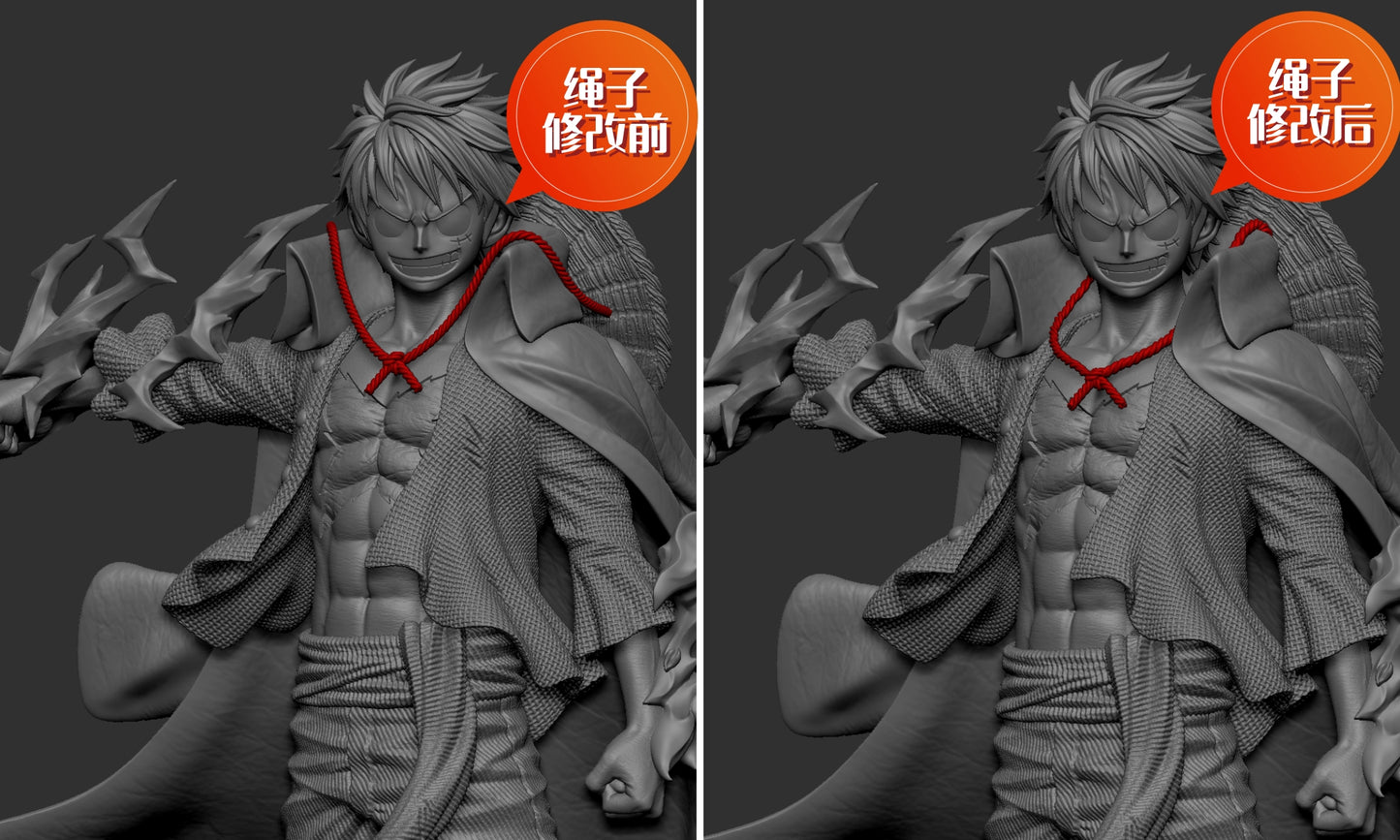 LX STUDIO – ONE PIECE: STRAW HAT PIRATES MAX SERIES, LUFFY 2.0 [SOLD OUT]