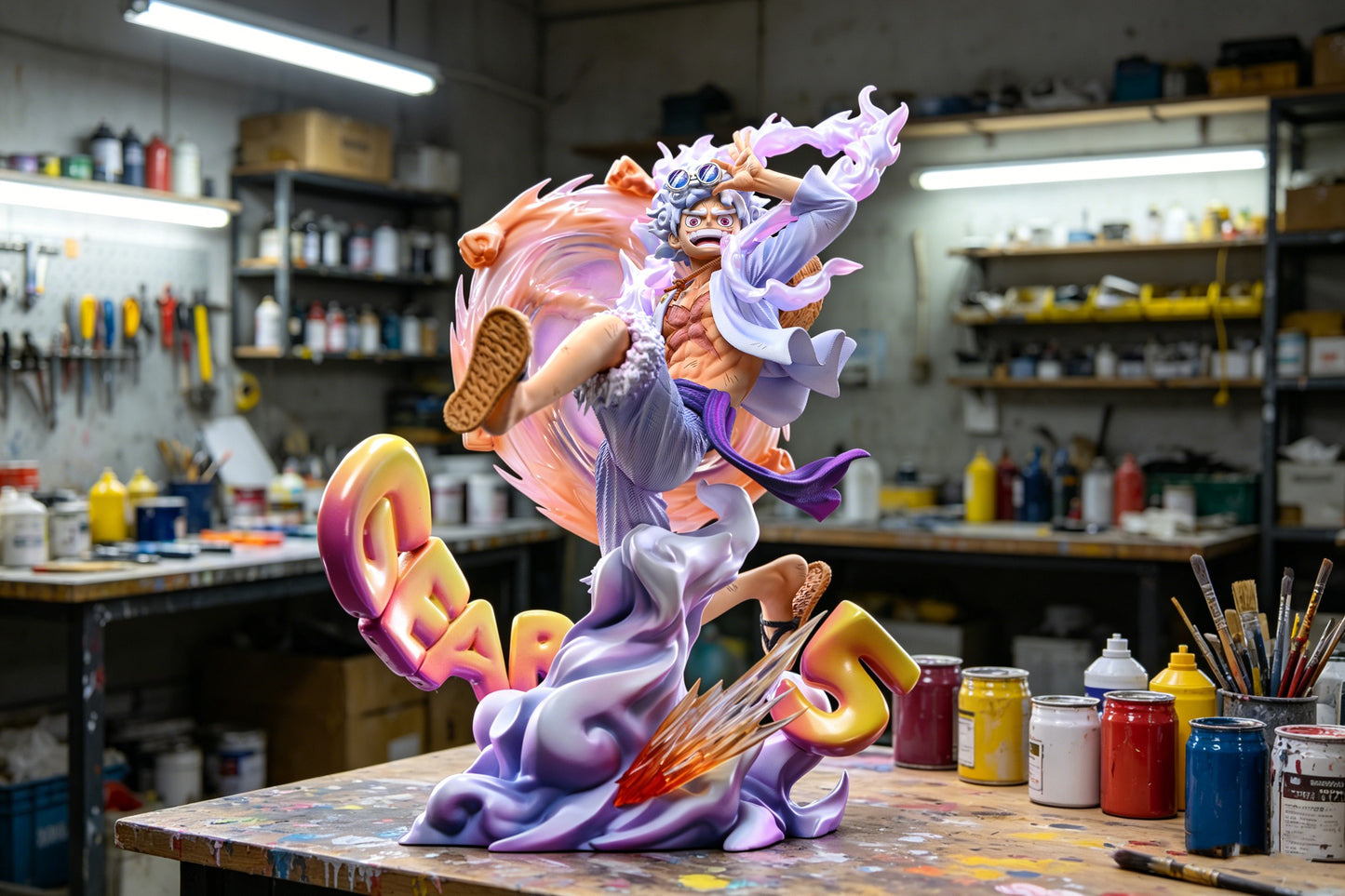 LX X SY STUDIO - ONE PIECE ARM SWINGING NIKA LUFFY 1