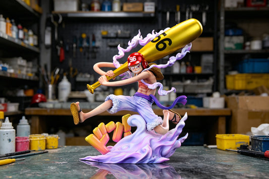 LX X SY STUDIO - ONE PIECE BASEBALL BAT NIKA LUFFY 1