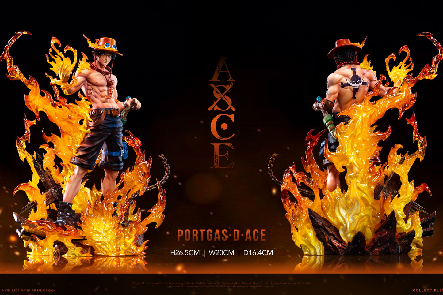 LX x SY STUDIO – ONE PIECE: FIRE FIST ACE [PRE-ORDER]