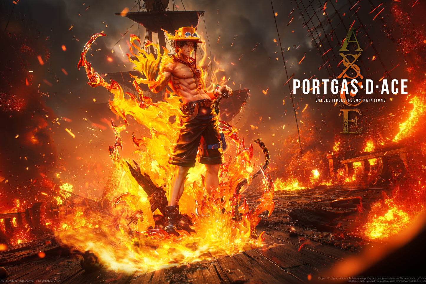 LX x SY STUDIO – ONE PIECE: FIRE FIST ACE [PRE-ORDER]