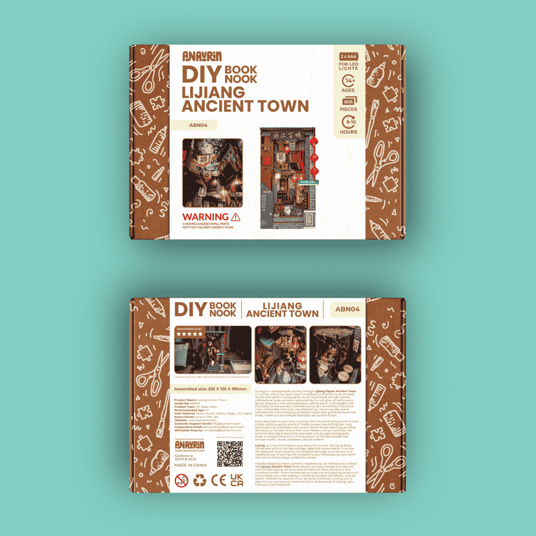 ANAVRIN – LIJIANG ANCIENT TOWN BOOK NOOK KIT 15