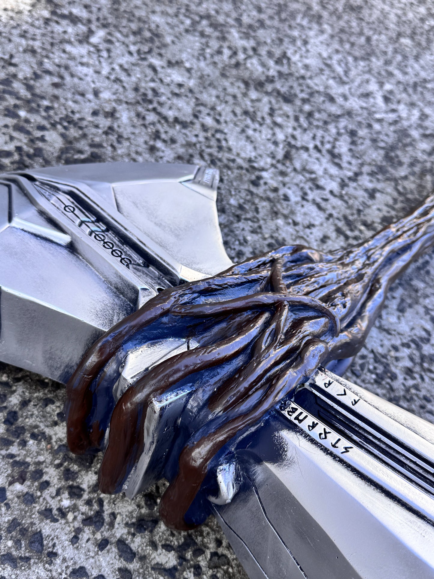 MARVEL'S AVENGERS - STORMBREAKER FIBREGLASS RESIN 1:1 REPLICA