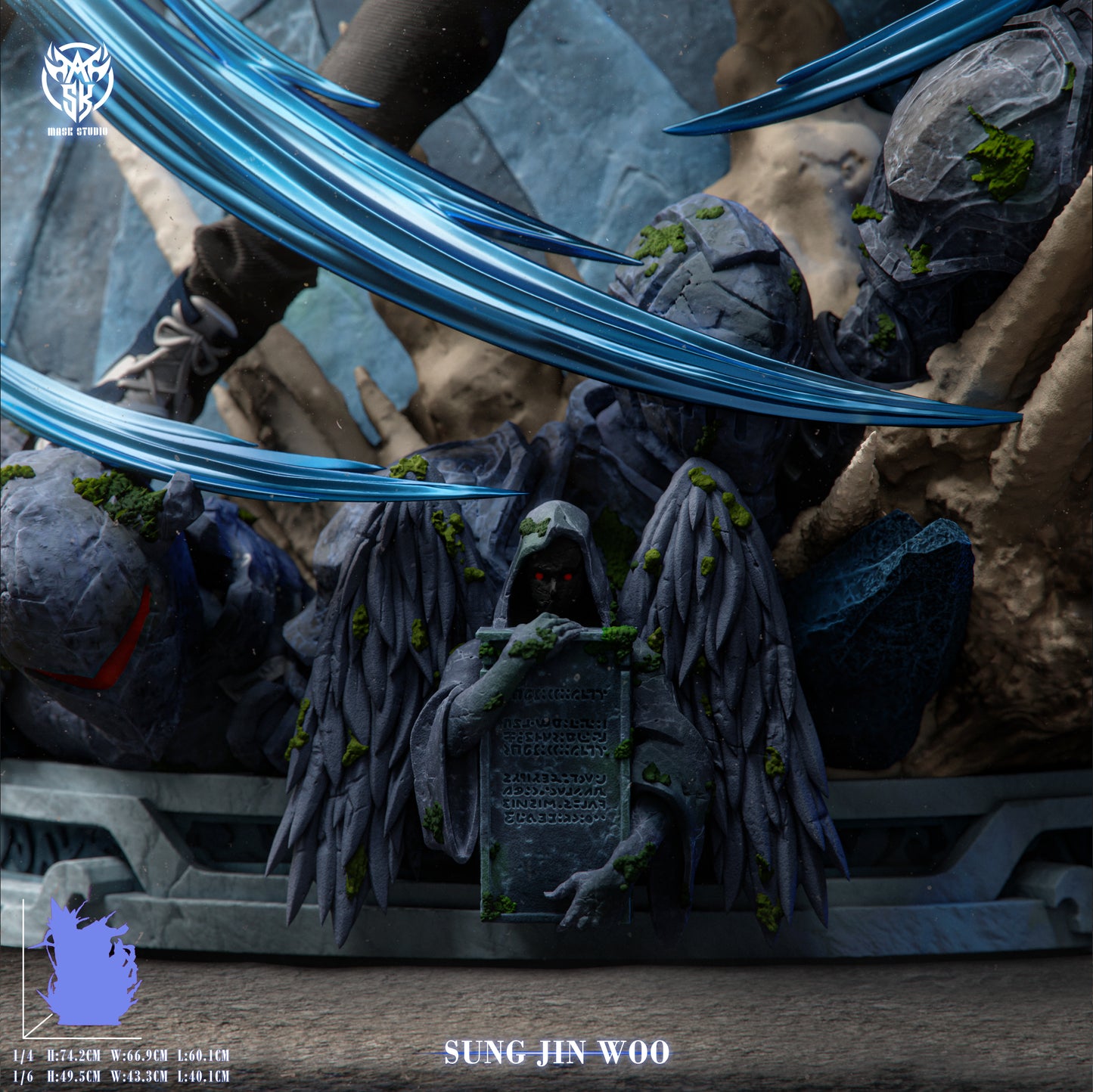 MASK STUDIO – SOLO LEVELING: SUNG JINWOO VS THE ARCHITECT [PRE-ORDER]