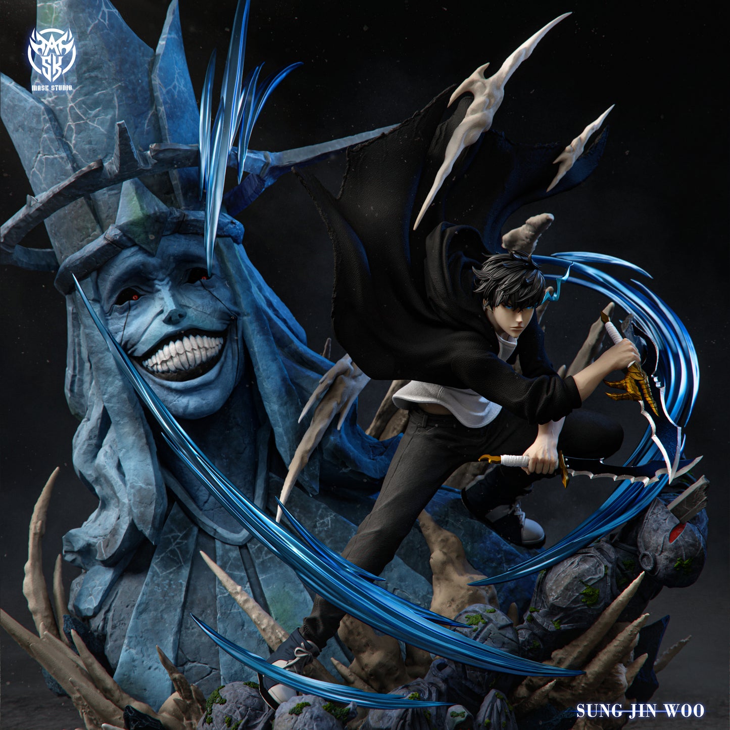 MASK STUDIO – SOLO LEVELING: SUNG JINWOO VS THE ARCHITECT [PRE-ORDER]