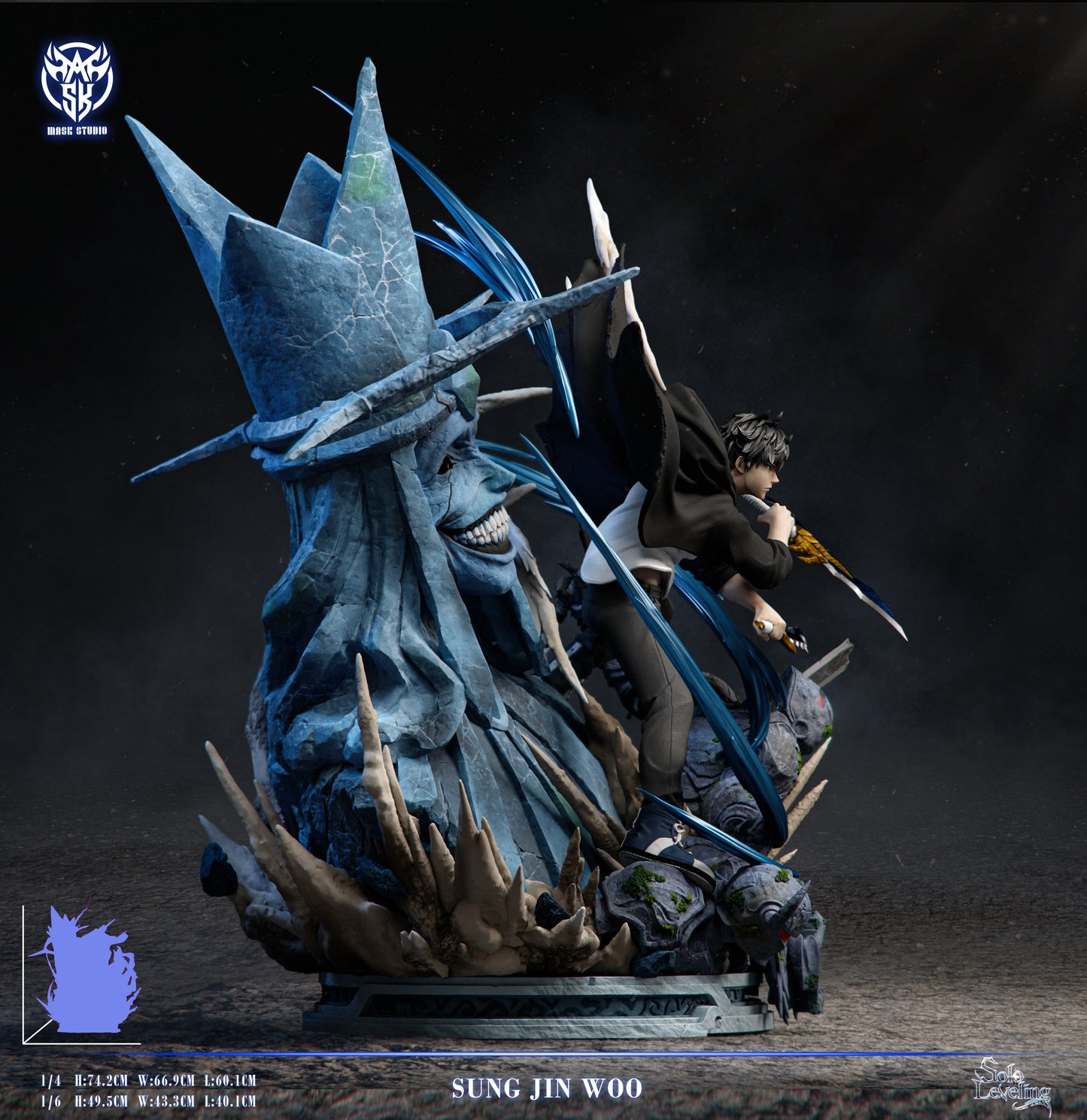 MASK STUDIO – SOLO LEVELING: SUNG JINWOO VS THE ARCHITECT [PRE-ORDER]