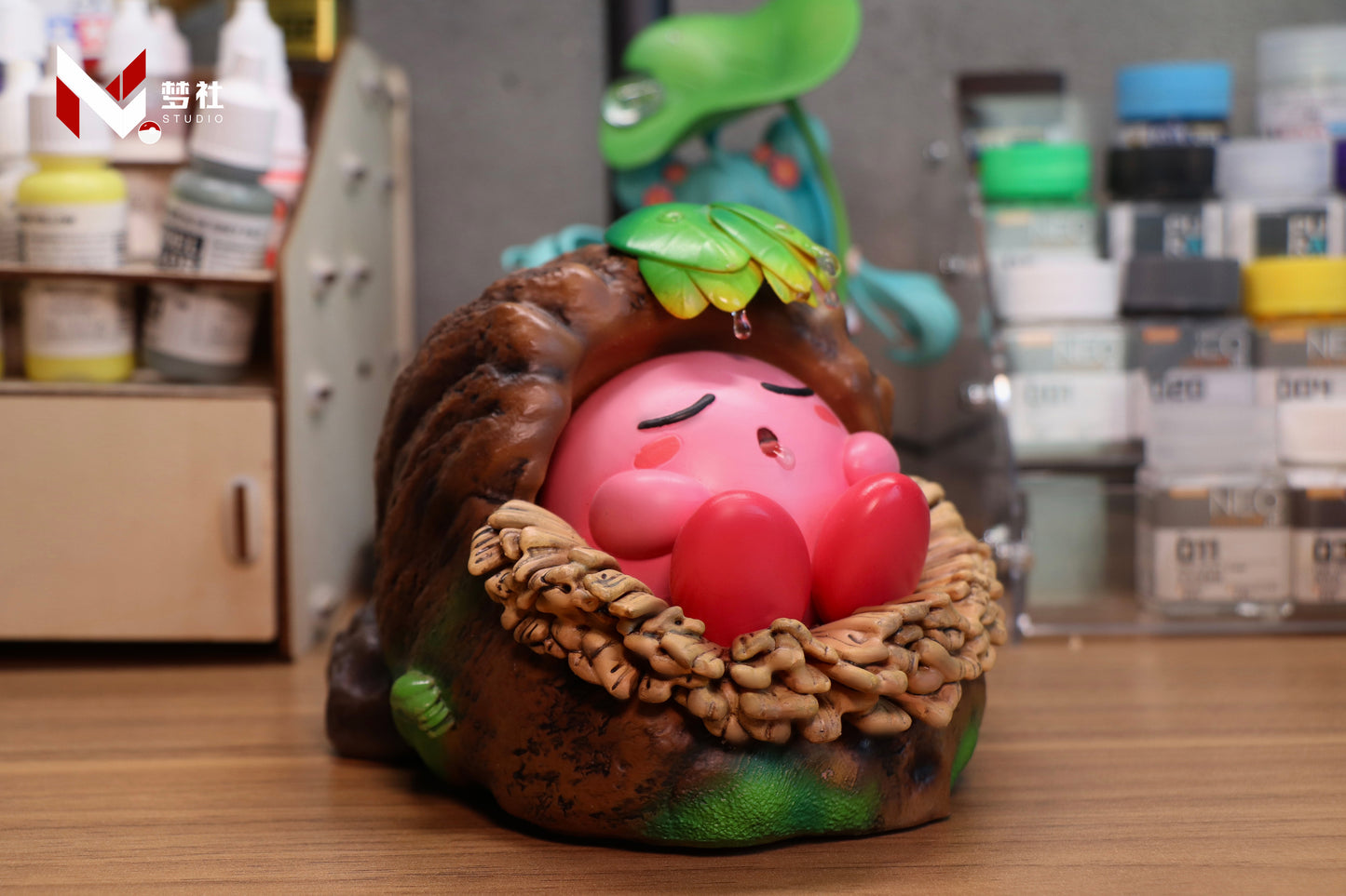 MENG SHE STUDIO – KIRBY: LIGHT ORNAMENT SERIES 2. TREE HOLE KIRBY [IN STOCK]