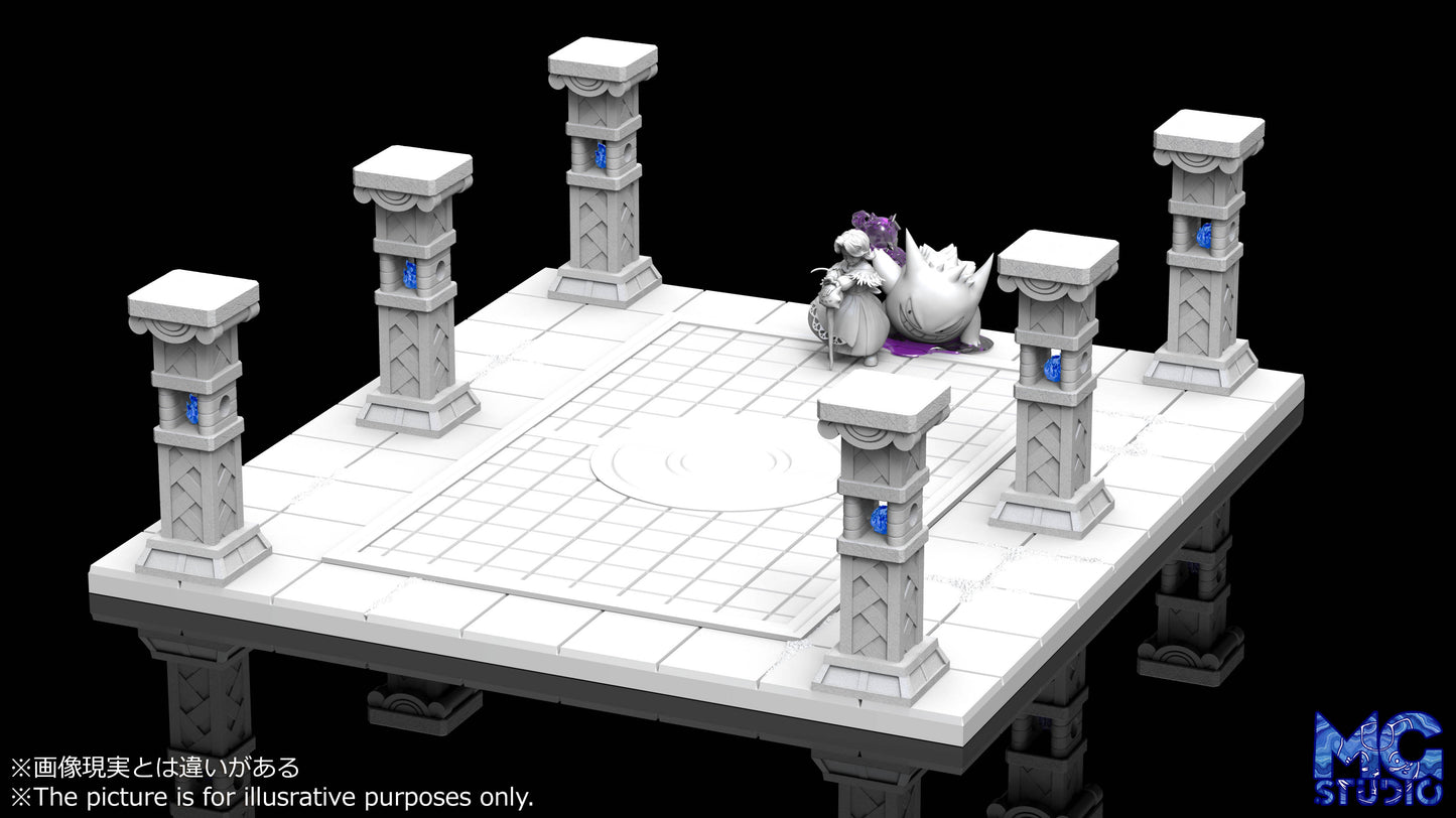 MG STUDIO – POKEMON: SCALE WORLD SERIES, GENGAR EVOLUTION FAMILY [IN STOCK]