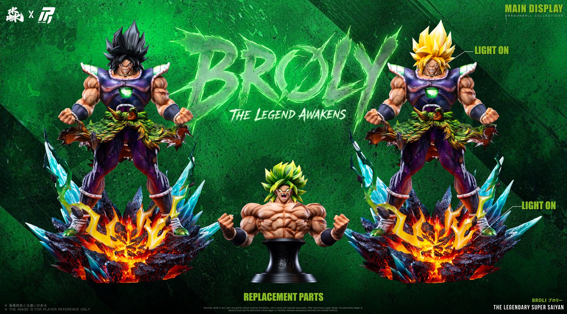 MIAO x TOP1 STUDIO - DRAGON BALL SUPER BROLY 6