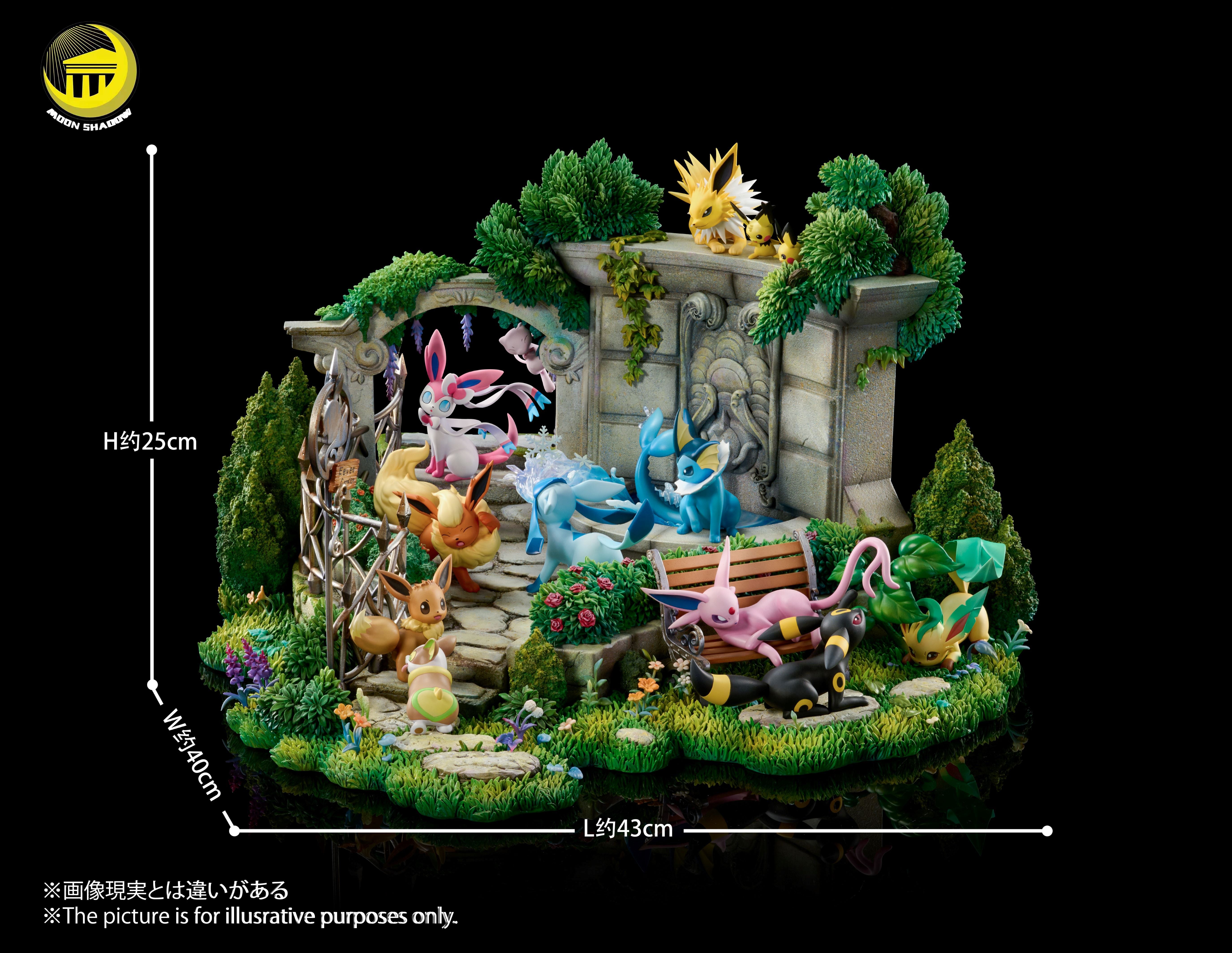 MOON SHADOW STUDIO - POKEMON: ANNIVERSARY MODEL, EEVEE FAMILY