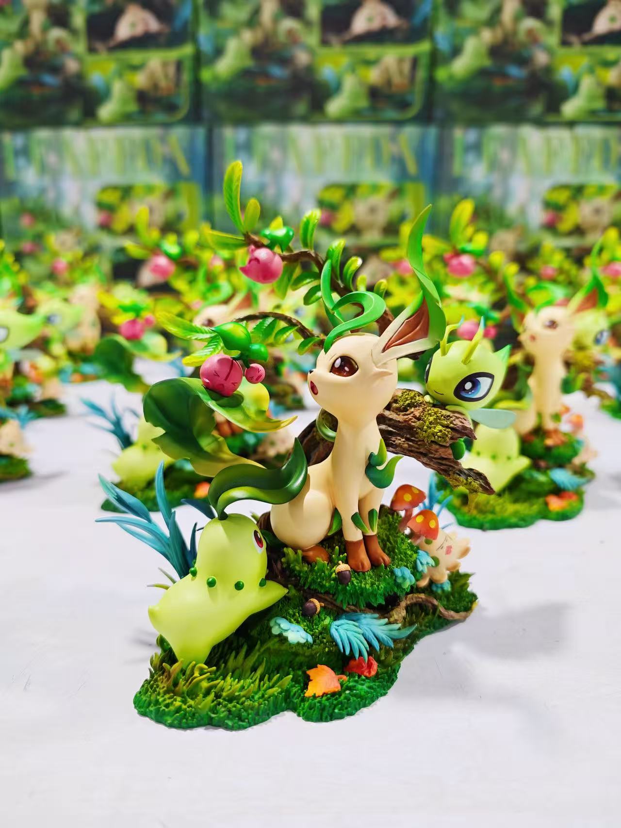 MOON SHADOW STUDIO - POKEMON: NATURE SERIES, LEAFEON [IN STOCK]