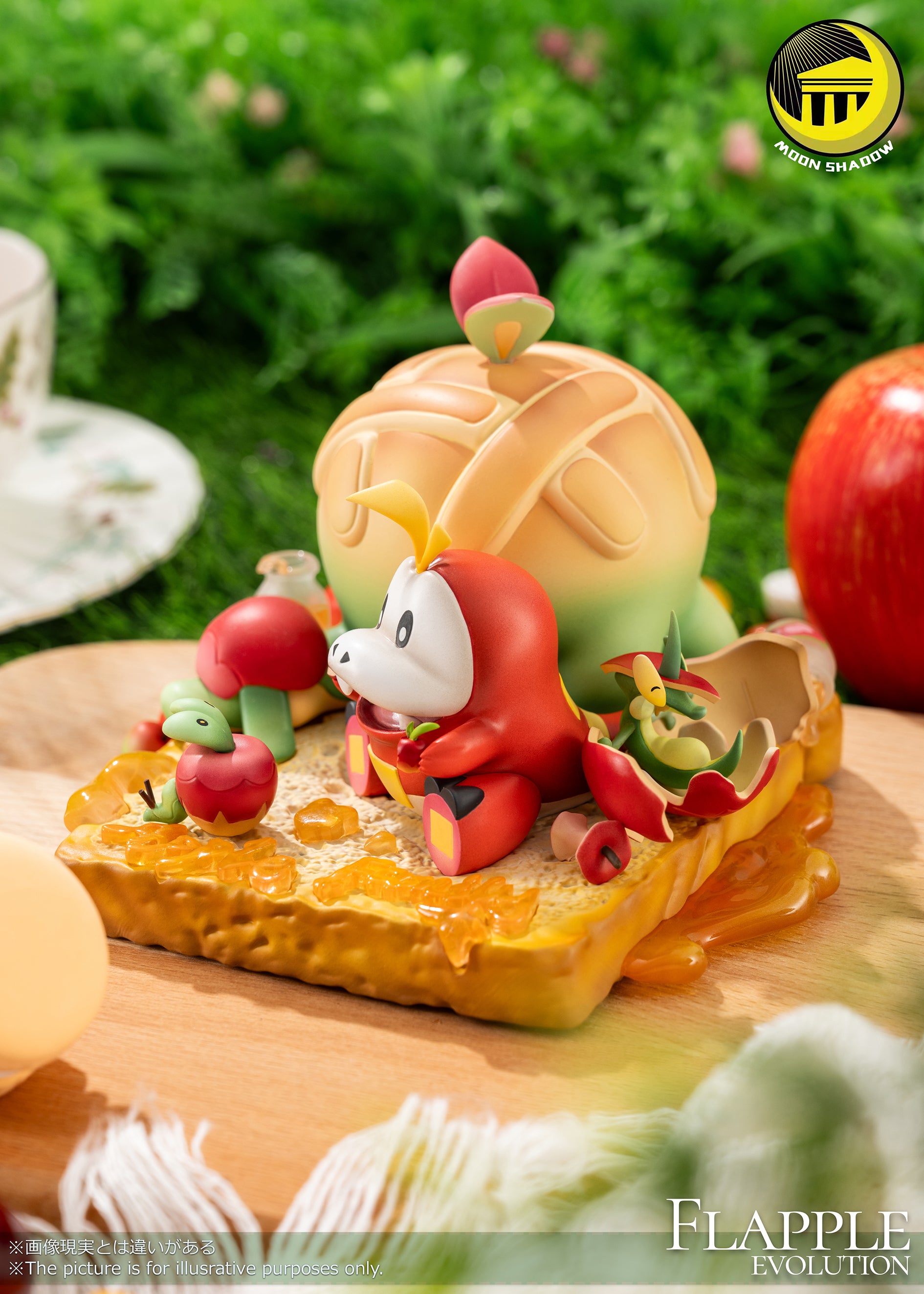 MOON SHADOW STUDIO – POKEMON: FLAPPLE EVOLUTION FAMILY PICNIC TIME [SO ...
