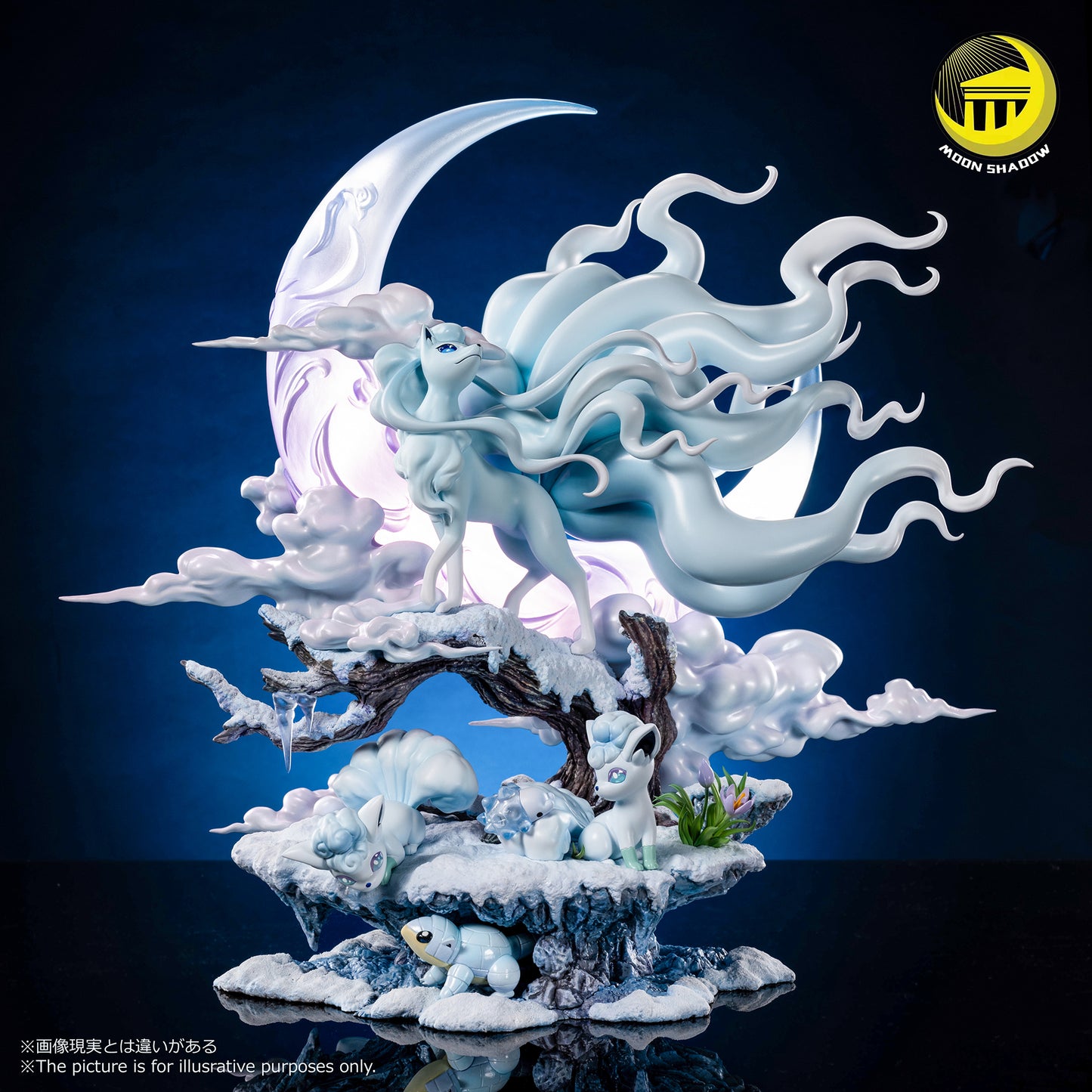 MOON SHADOW STUDIO – POKEMON: NATURE SERIES, ALOLAN NINETAILS, VULPIX AND SANDSHREW [SOLD OUT]