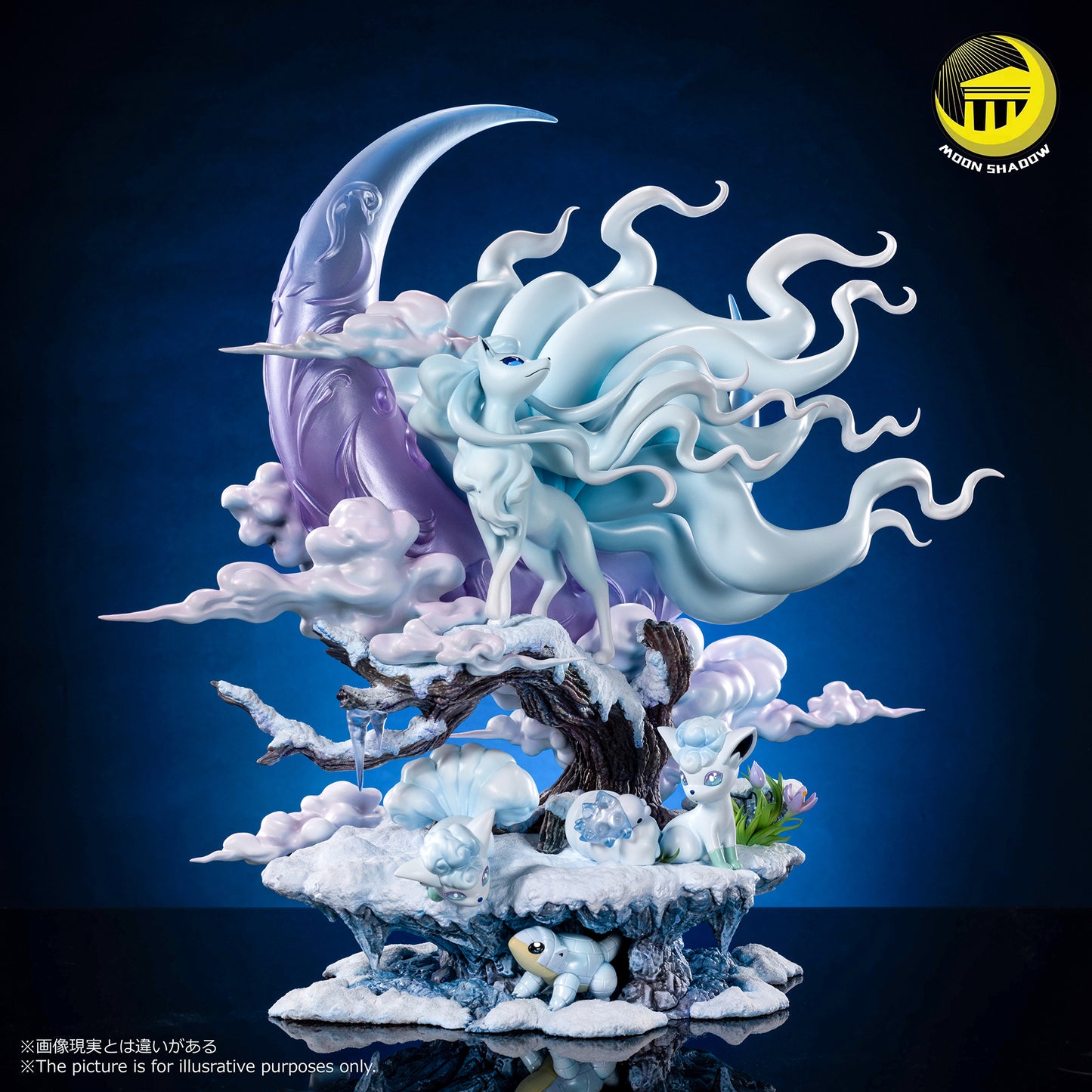 MOON SHADOW STUDIO – POKEMON: NATURE SERIES, ALOLAN NINETAILS, VULPIX AND SANDSHREW [SOLD OUT]