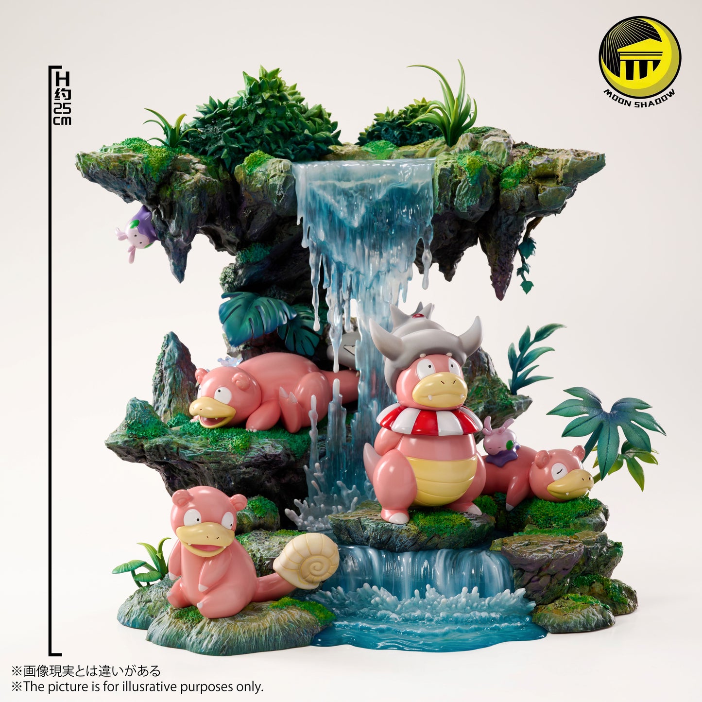 MOON SHADOW STUDIO – POKEMON: NATURE SERIES, SLOWPOKE FAMILY [PRE-ORDER]