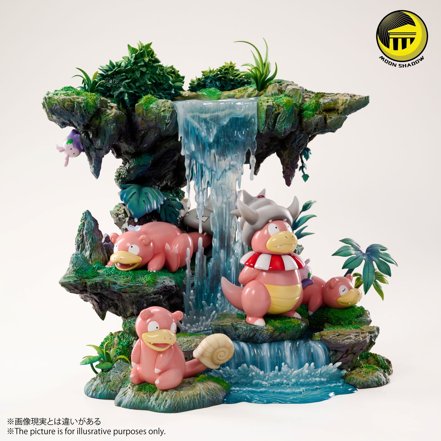 MOON SHADOW STUDIO – POKEMON: NATURE SERIES, SLOWPOKE FAMILY [PRE-ORDER]
