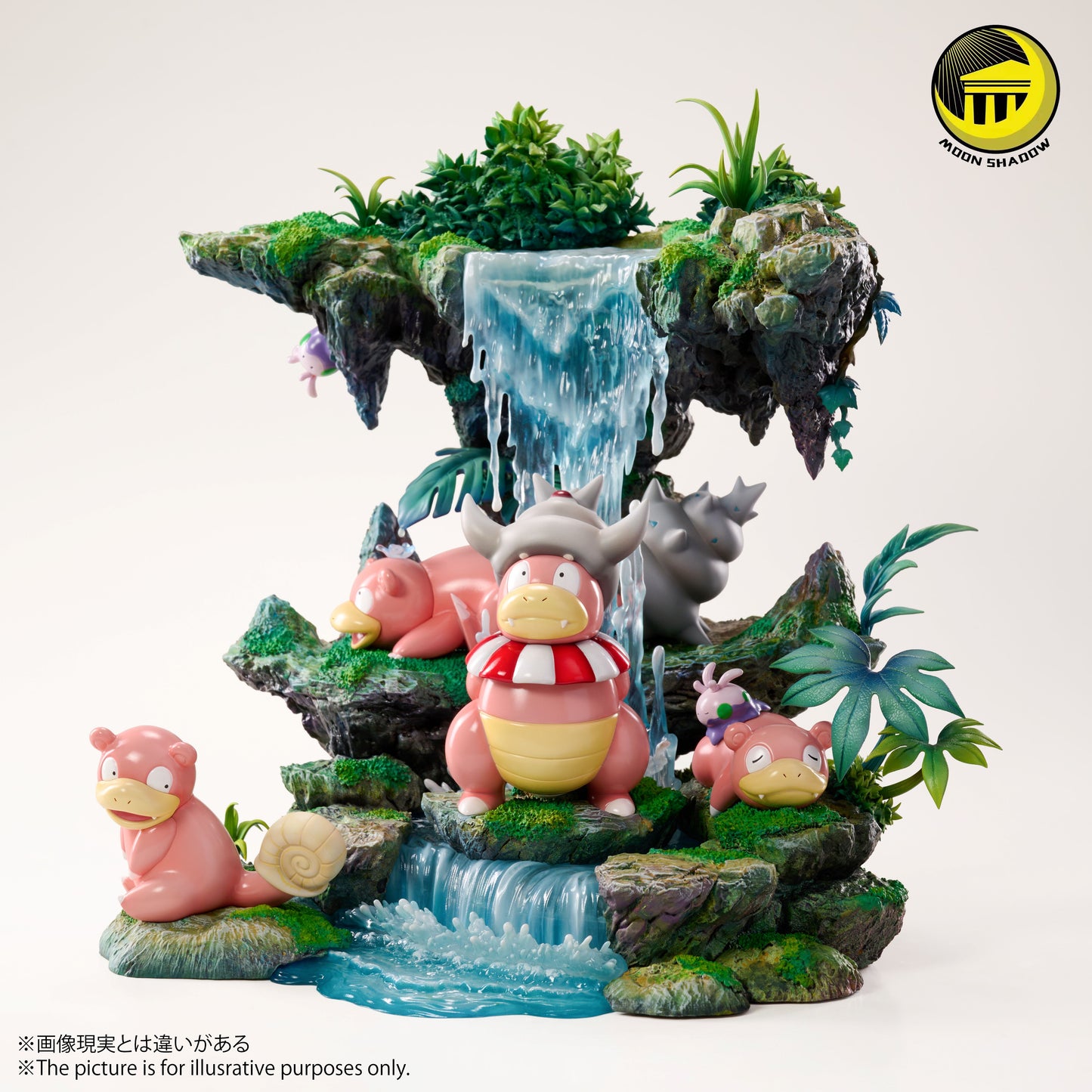 MOON SHADOW STUDIO – POKEMON: NATURE SERIES, SLOWPOKE FAMILY [PRE-ORDER]