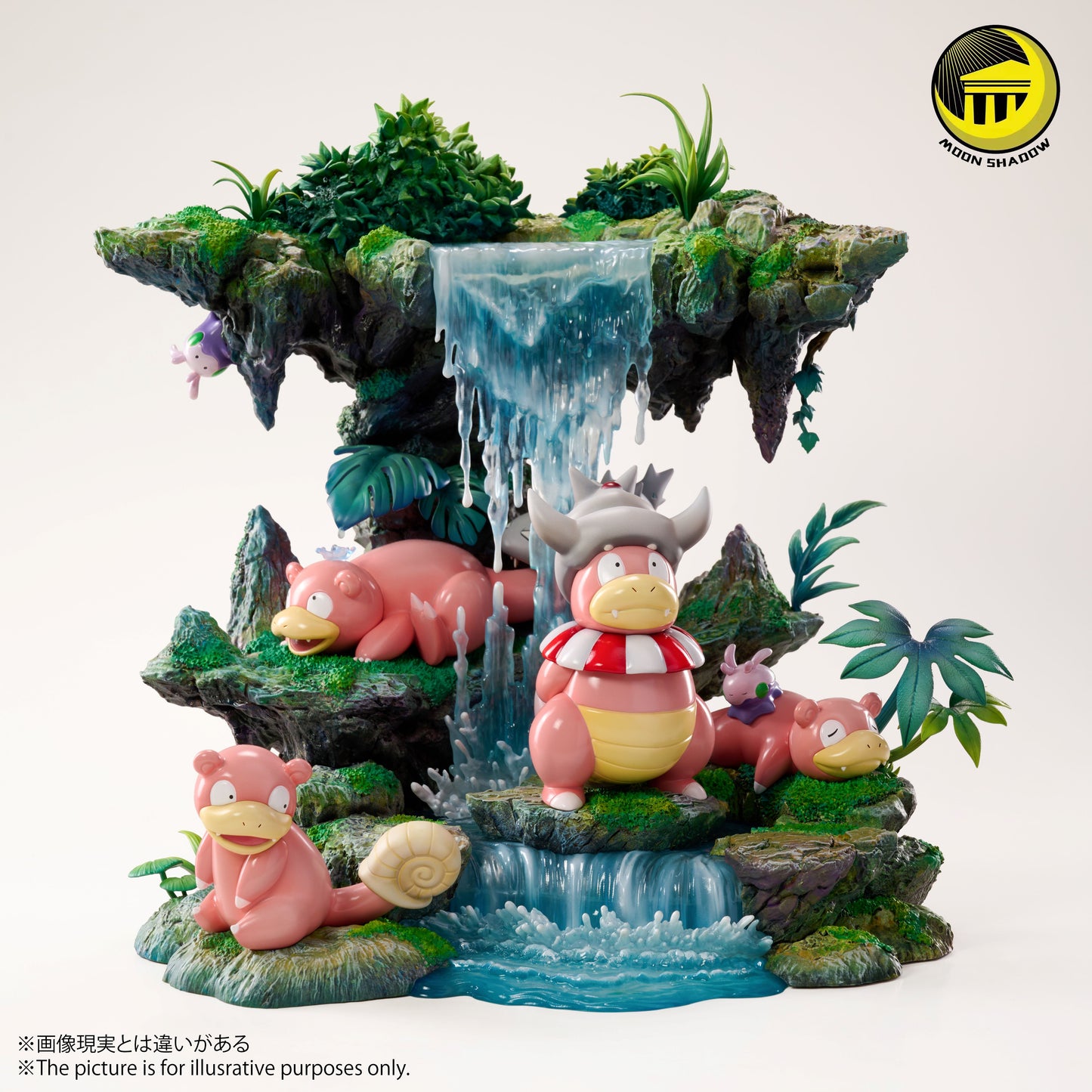 MOON SHADOW STUDIO – POKEMON: NATURE SERIES, SLOWPOKE FAMILY [PRE-ORDER]