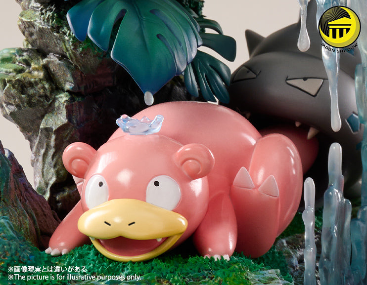 MOON SHADOW STUDIO – POKEMON: NATURE SERIES, SLOWPOKE FAMILY [PRE-ORDER]