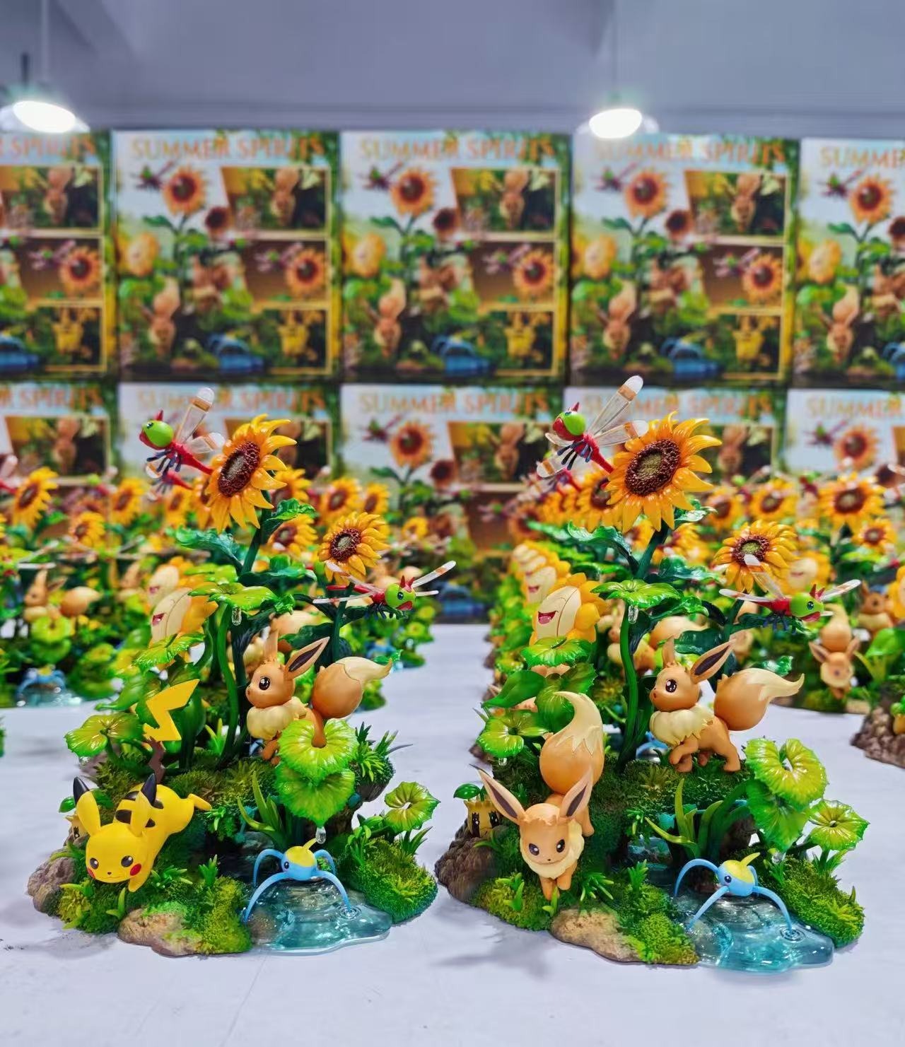 MOON SHADOW STUDIO - POKEMON NATURE SERIES, EEVEE AND PIKACHU 11