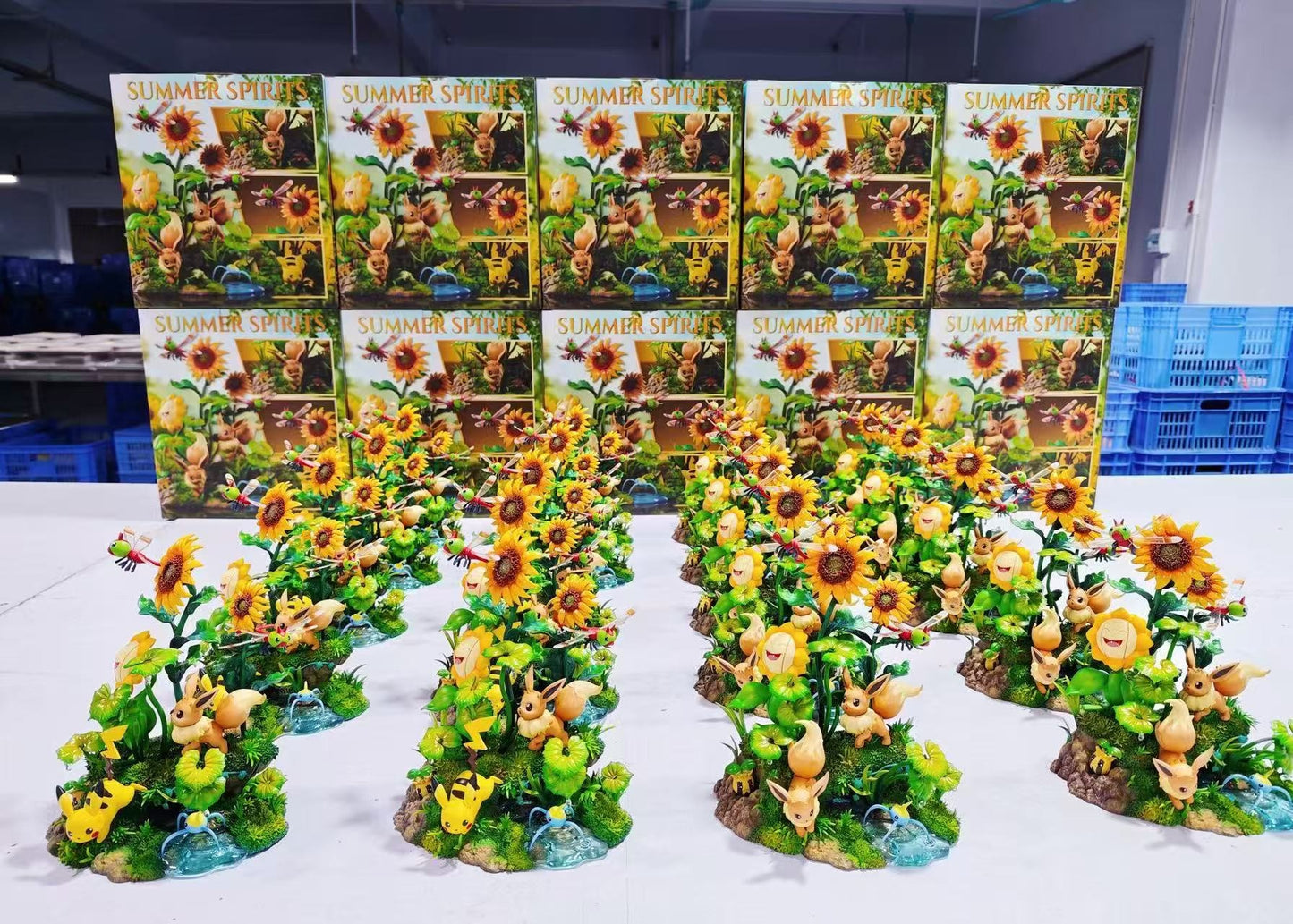 MOON SHADOW STUDIO - POKEMON NATURE SERIES, EEVEE AND PIKACHU 12