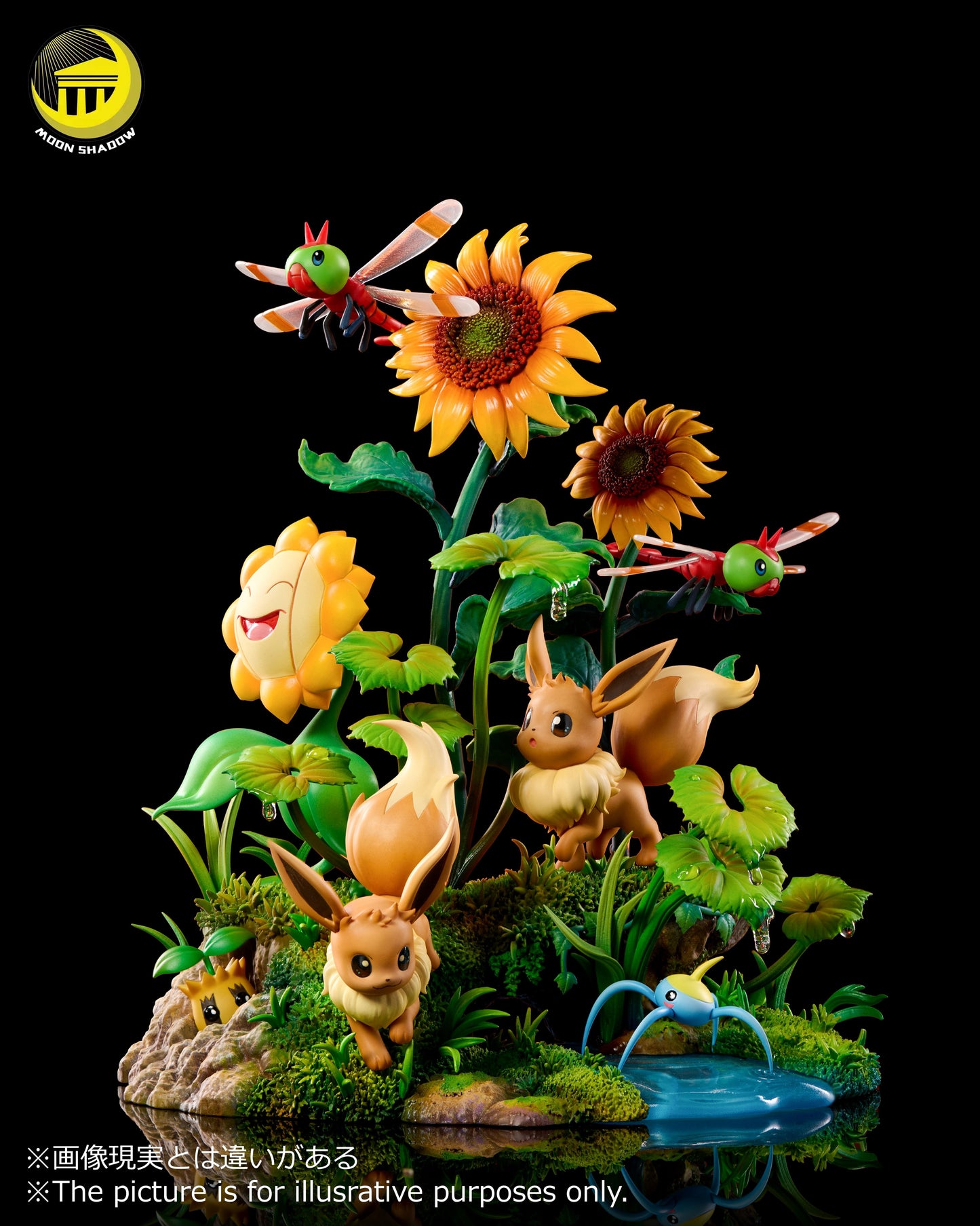 MOON SHADOW STUDIO - POKEMON NATURE SERIES, EEVEE AND PIKACHU 5
