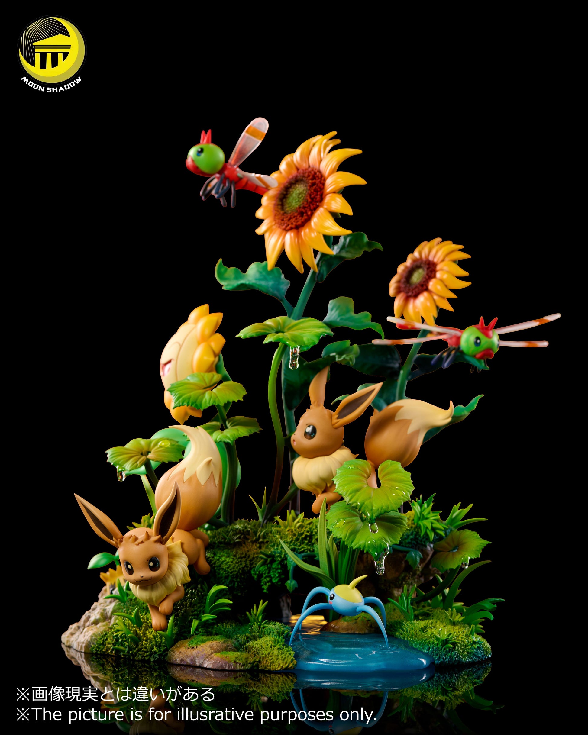 MOON SHADOW STUDIO - POKEMON NATURE SERIES, EEVEE AND PIKACHU 7