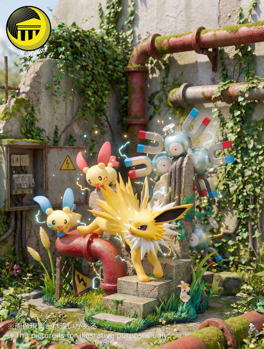 MOON SHADOW STUDIO - POKEMON NATURE SERIES, JOLTEON 2