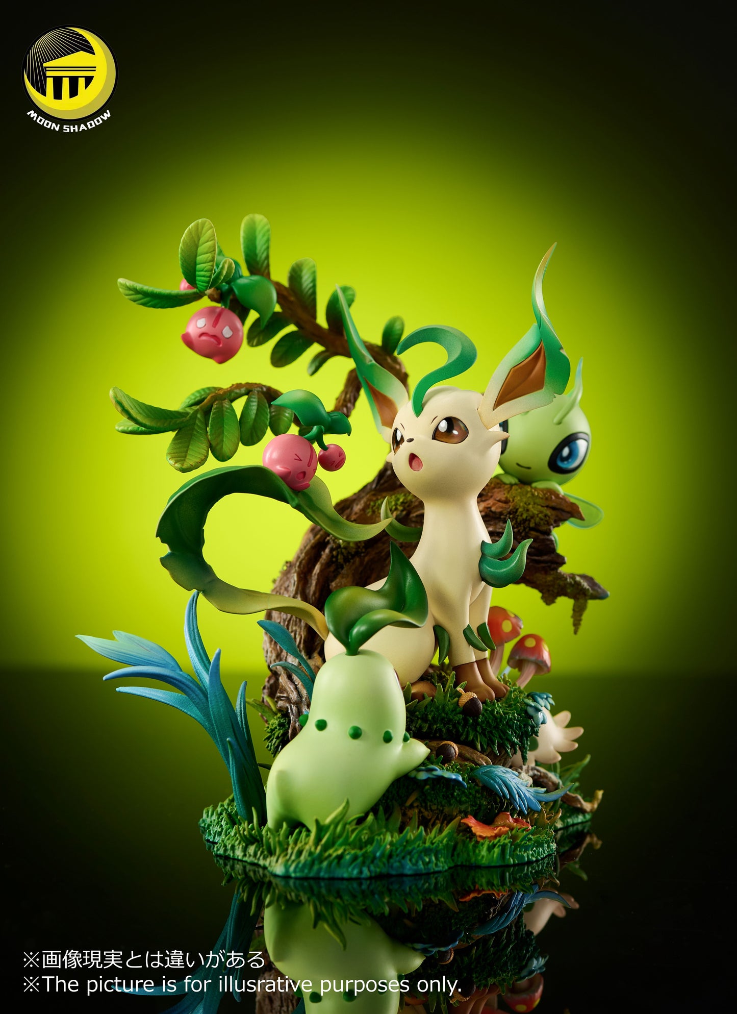 MOON SHADOW STUDIO - POKEMON NATURE SERIES, LEAFEON 3
