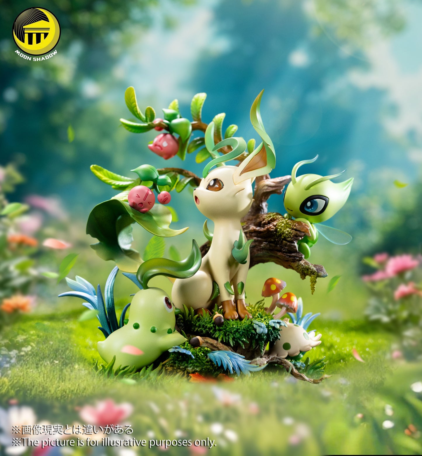 MOON SHADOW STUDIO - POKEMON NATURE SERIES, LEAFEON 4