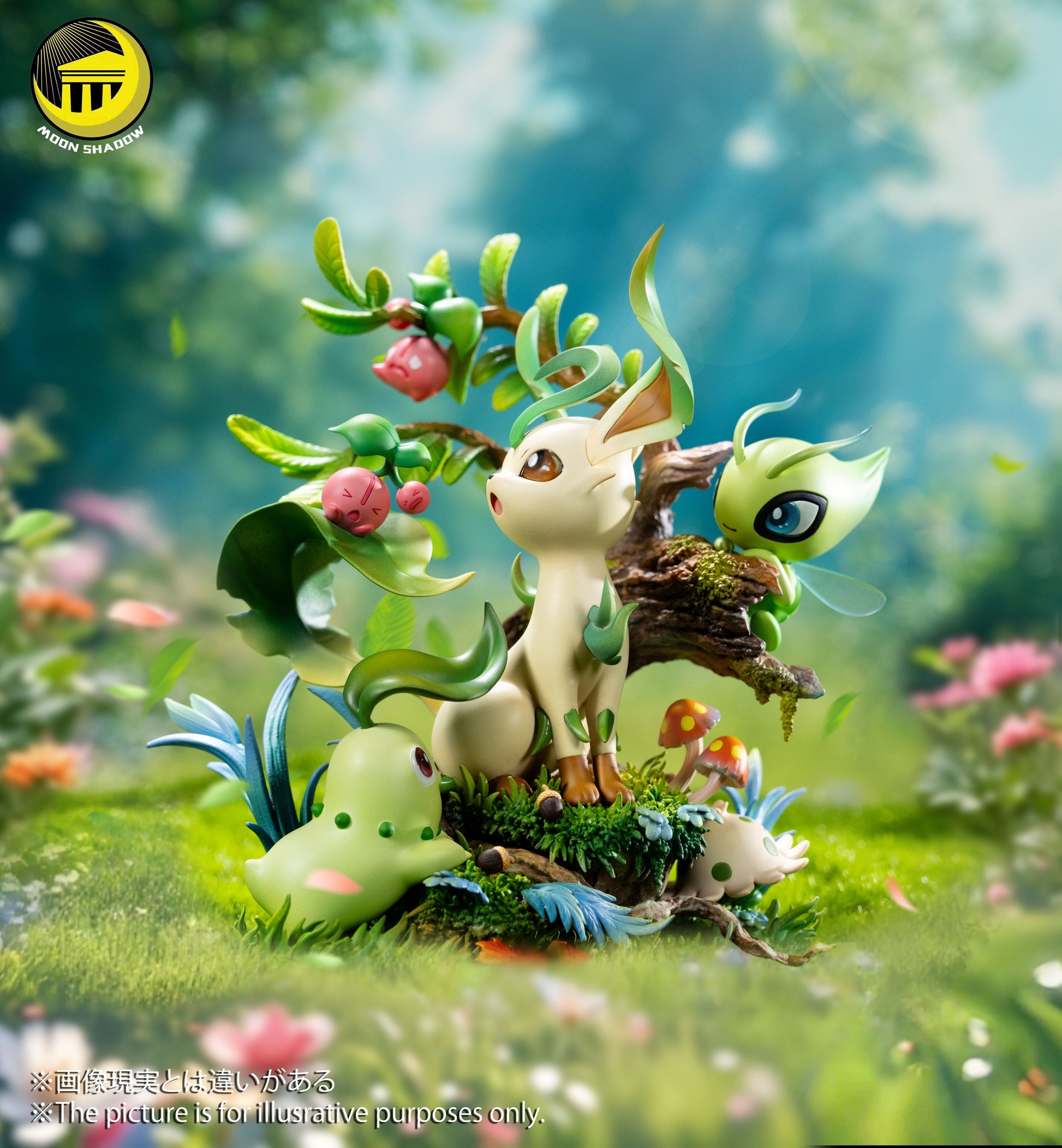 MOON SHADOW STUDIO - POKEMON NATURE SERIES, LEAFEON 4