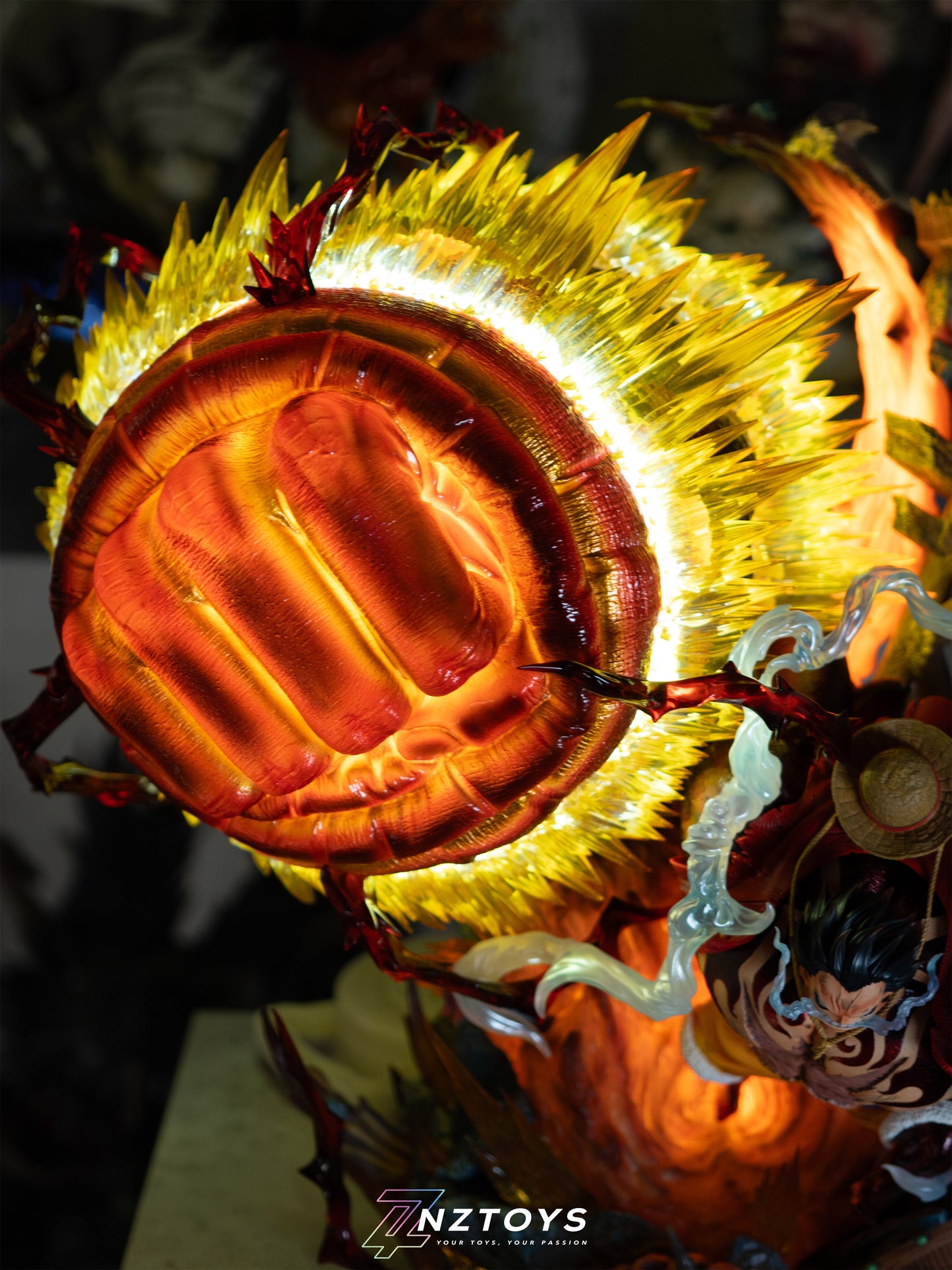 MORE FUN x MONKEY D STUDIO – ONE PIECE: GEAR FOURTH “BOUNDMAN” KONG GUN LUFFY [PRE-ORDER]