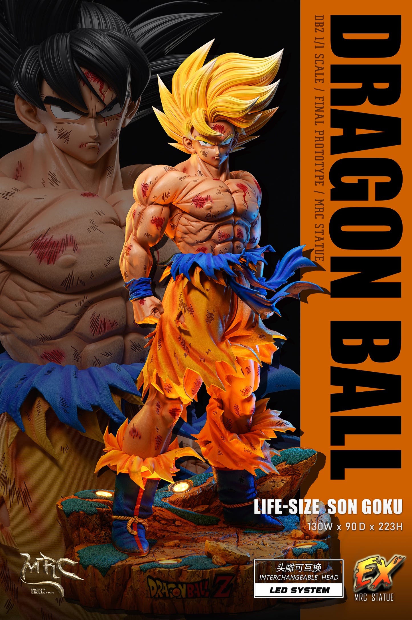 MRC STUDIO – DRAGON BALL Z: GOKU 1/1 [SOLD OUT]