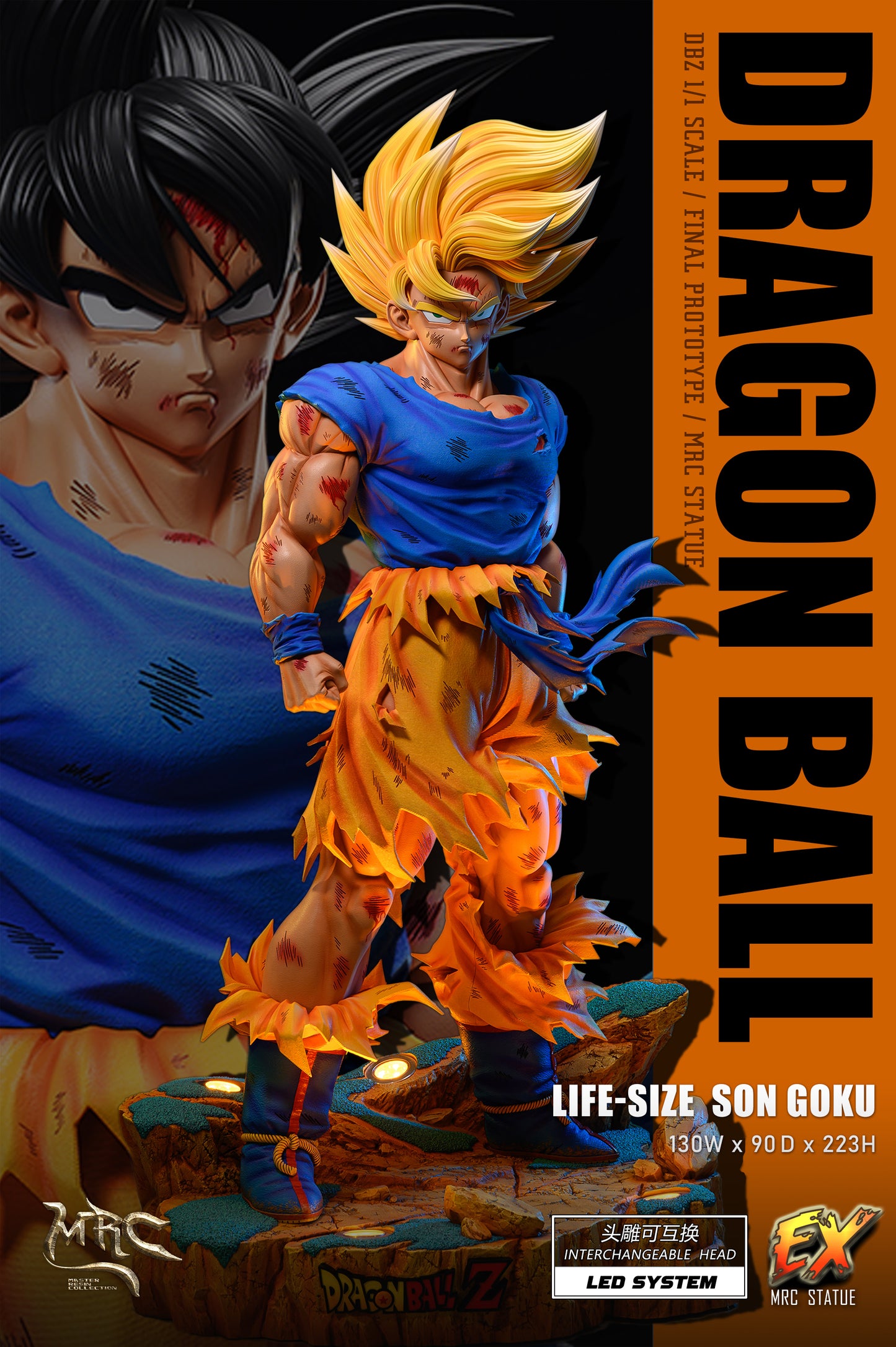 MRC STUDIO – DRAGON BALL Z: GOKU 1/1 [SOLD OUT]