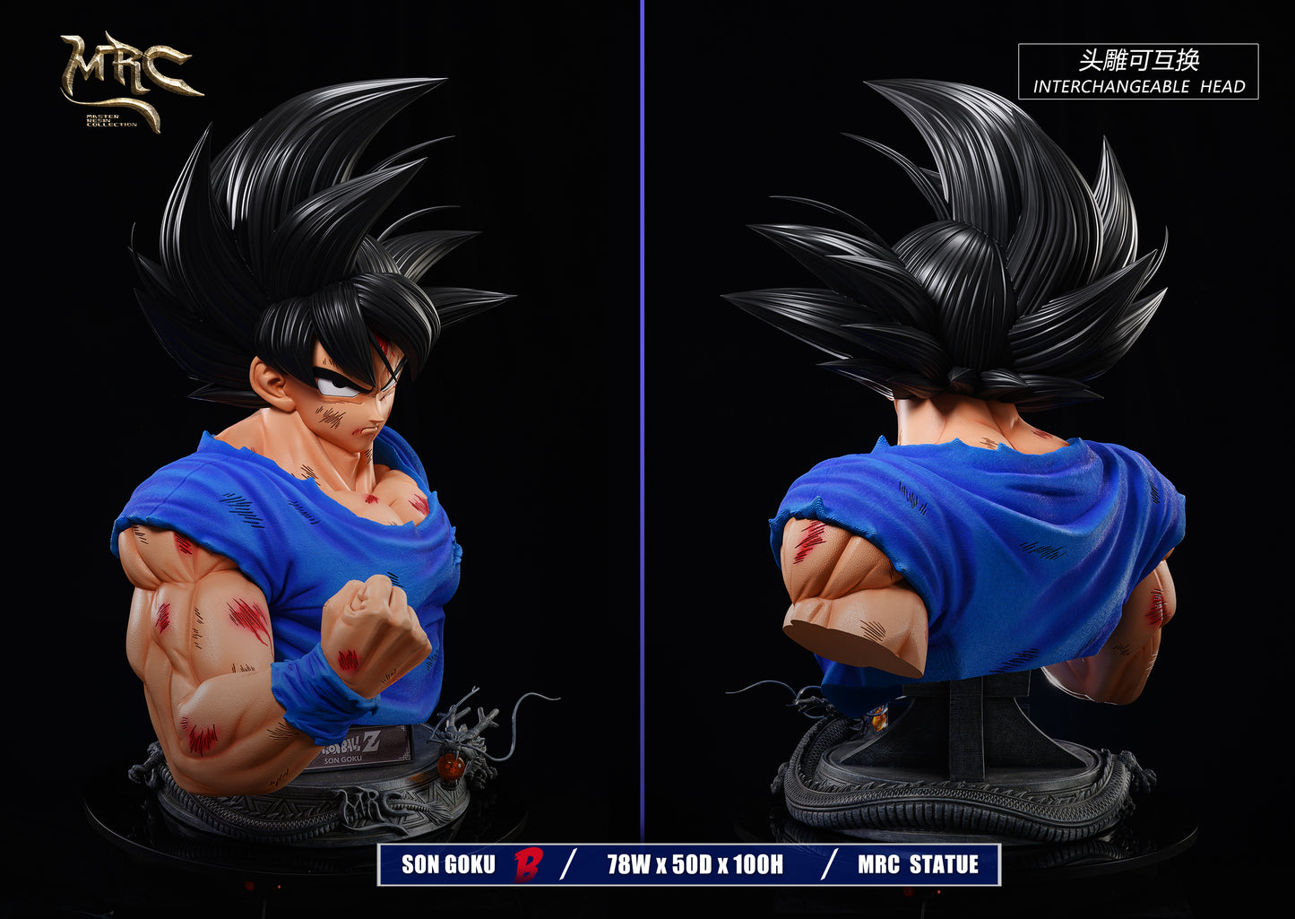 MRC STUDIO – DRAGON BALL Z: GOKU BUST 1/1 [PRE-ORDER]