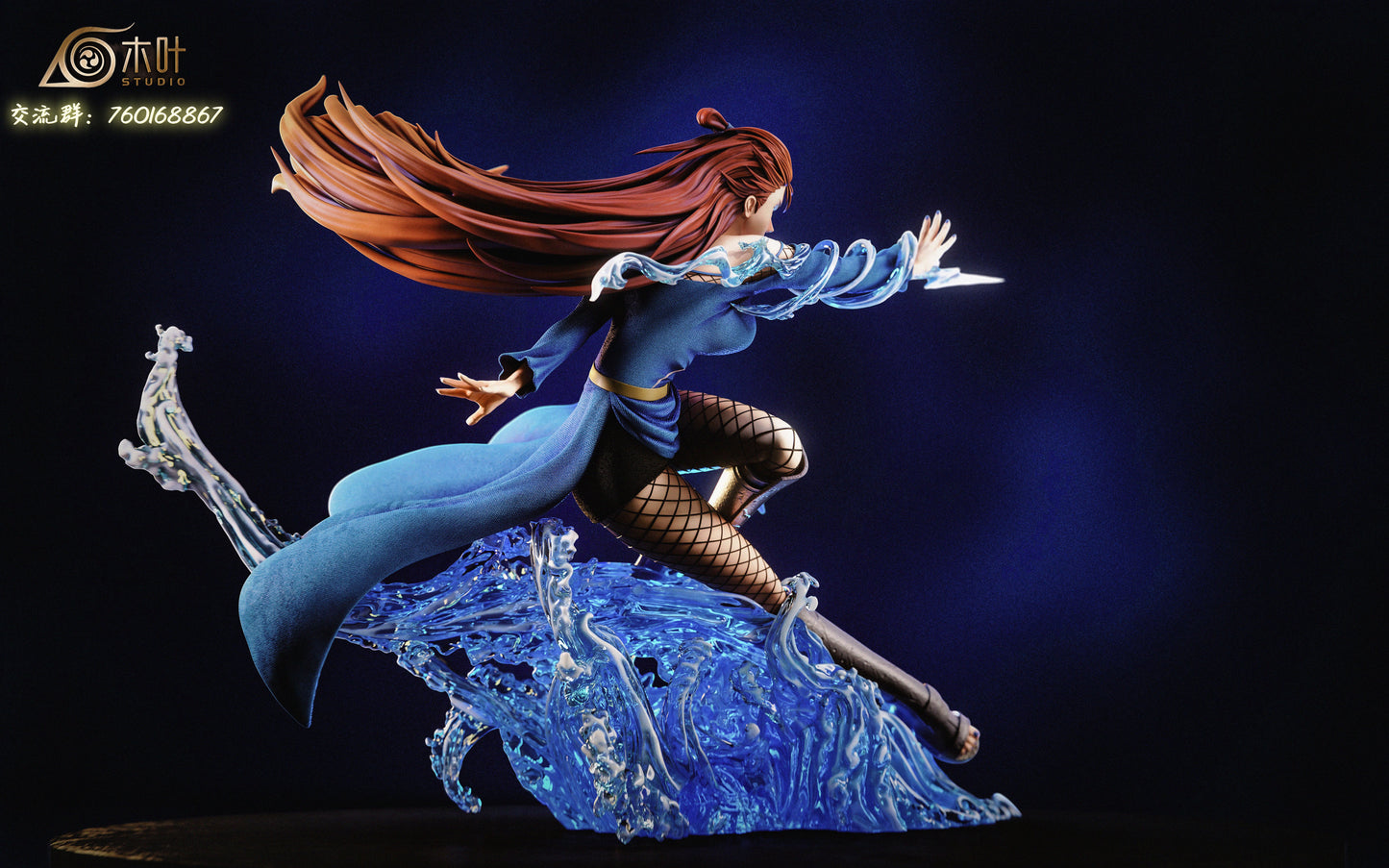 MU YE STUDIO – NARUTO: MADARA VS 5 KAGE SERIES 2. MIZUKAGE, MEI TERUMI [SOLD OUT]