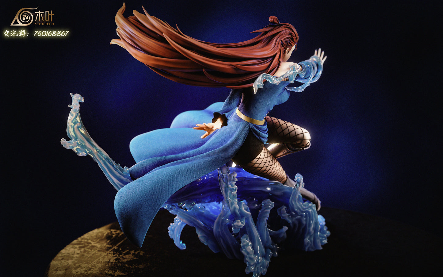 MU YE STUDIO – NARUTO: MADARA VS 5 KAGE SERIES 2. MIZUKAGE, MEI TERUMI [SOLD OUT]