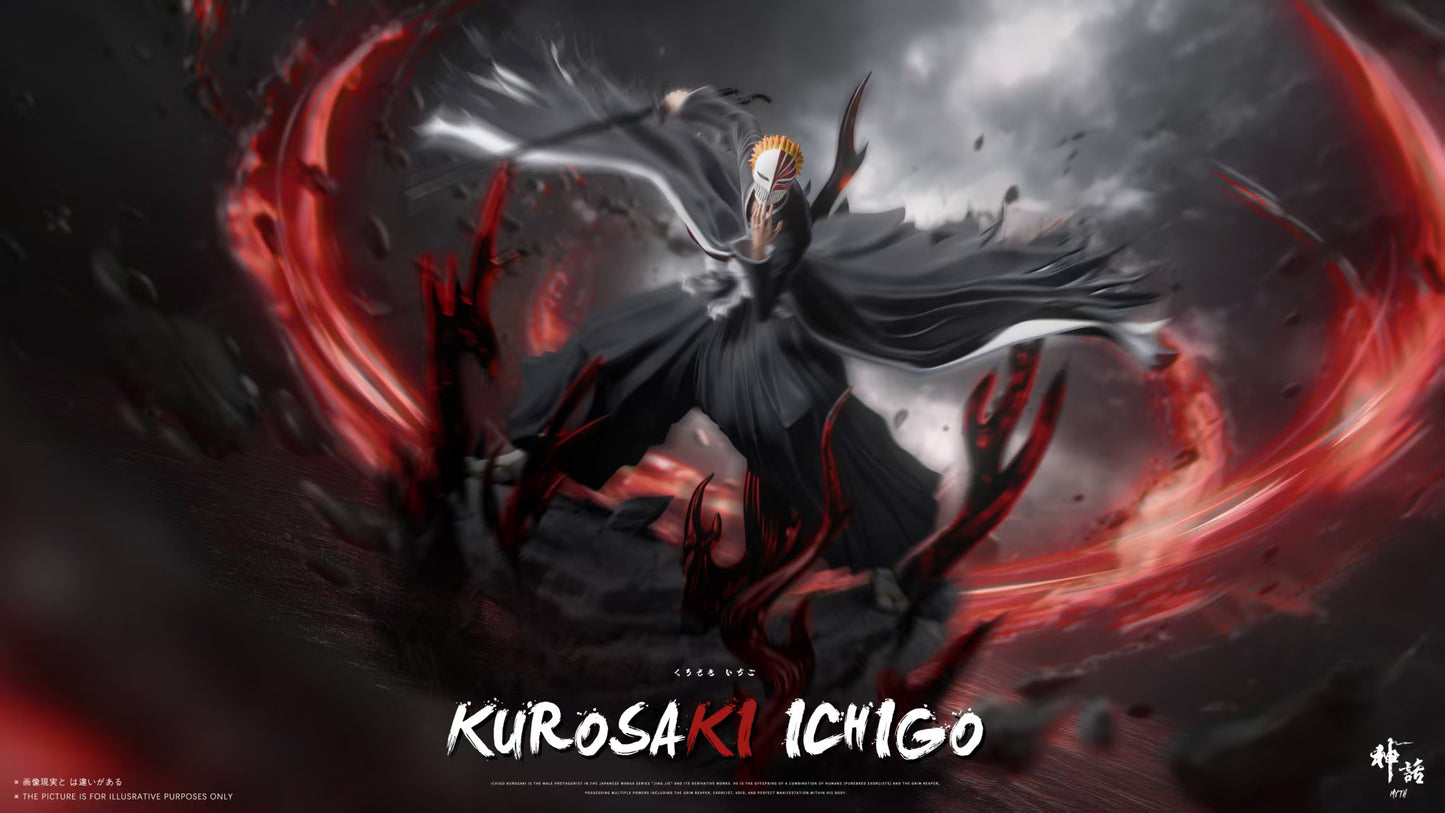MYTH STUDIO - BLEACH: 11 SECOND VISORED FORM ICHIGO [PRE-ORDER]
