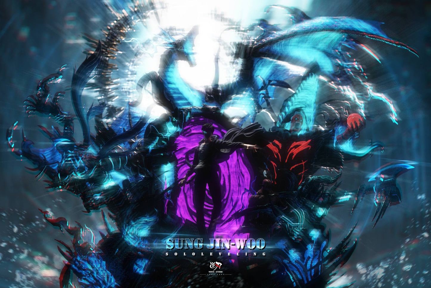 NIREN STUDIO – SOLO LEVELING: SHADOW MONARCH, SUNG JINWOO [PRE-ORDER]