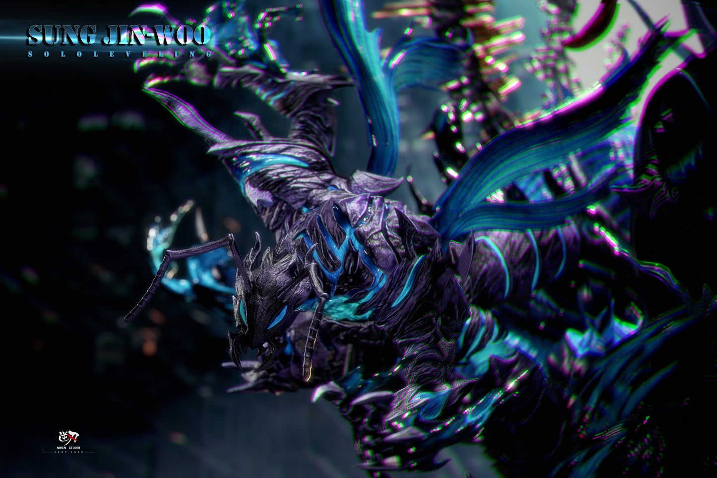NIREN STUDIO – SOLO LEVELING: SHADOW MONARCH, SUNG JINWOO [PRE-ORDER]