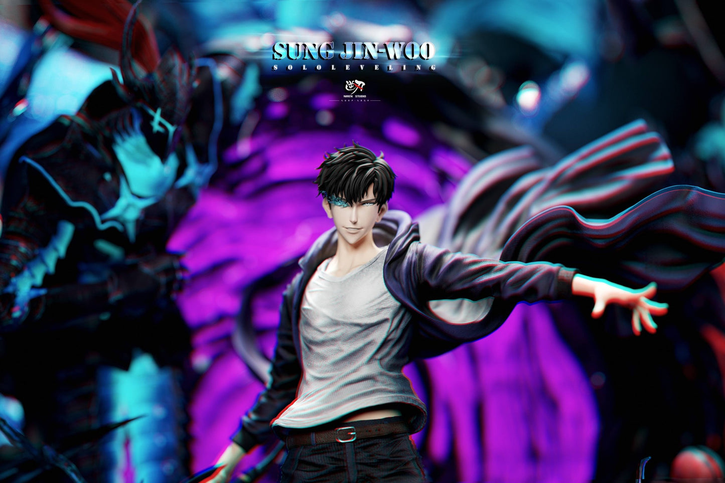NIREN STUDIO – SOLO LEVELING: SHADOW MONARCH, SUNG JINWOO [PRE-ORDER]