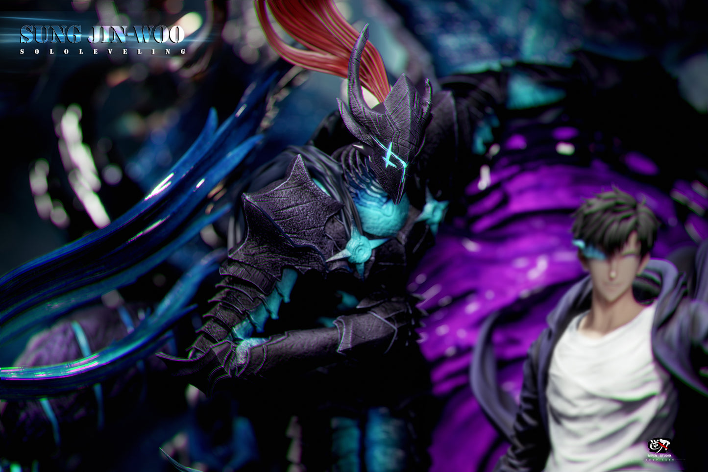 NIREN STUDIO – SOLO LEVELING: SHADOW MONARCH, SUNG JINWOO [PRE-ORDER]