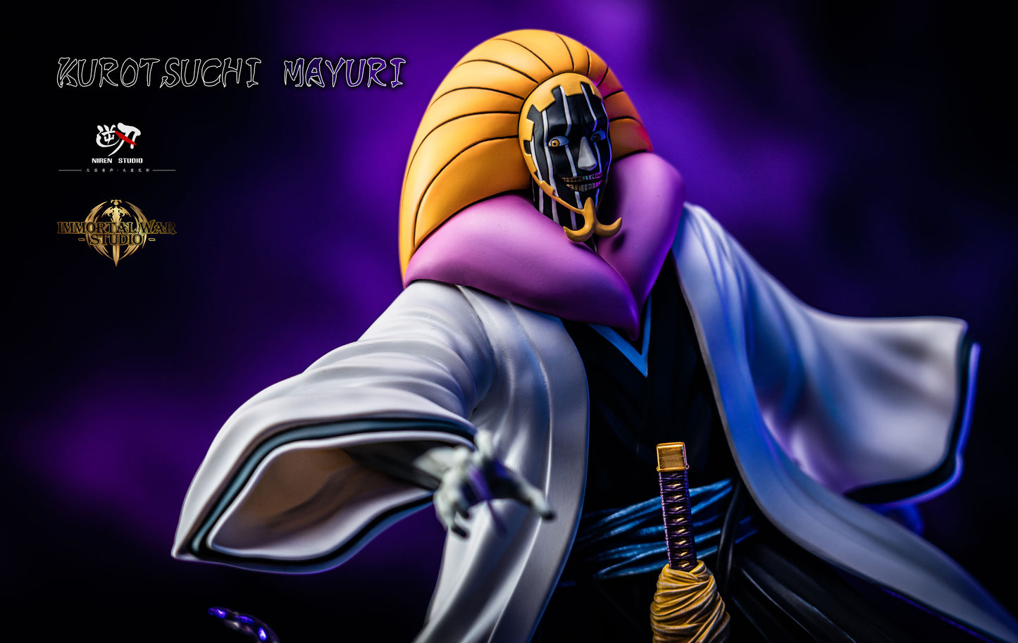 NIREN x I.W STUDIO – BLEACH: TYBW GOTEI 13 SERIES 3. MAYURI KUROTSUCHI [IN STOCK]