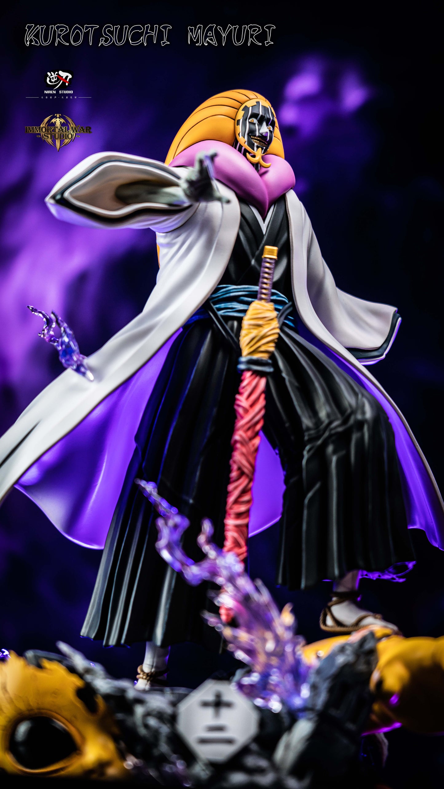 NIREN x I.W STUDIO – BLEACH: TYBW GOTEI 13 SERIES 3. MAYURI KUROTSUCHI [IN STOCK]