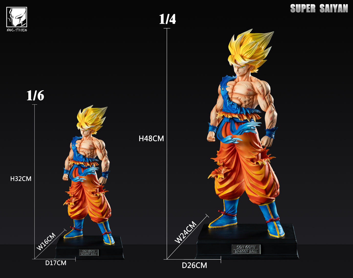 NOC STUDIO – DRAGON BALL Z: SUPER SAIYAN GOKU [IN STOCK]