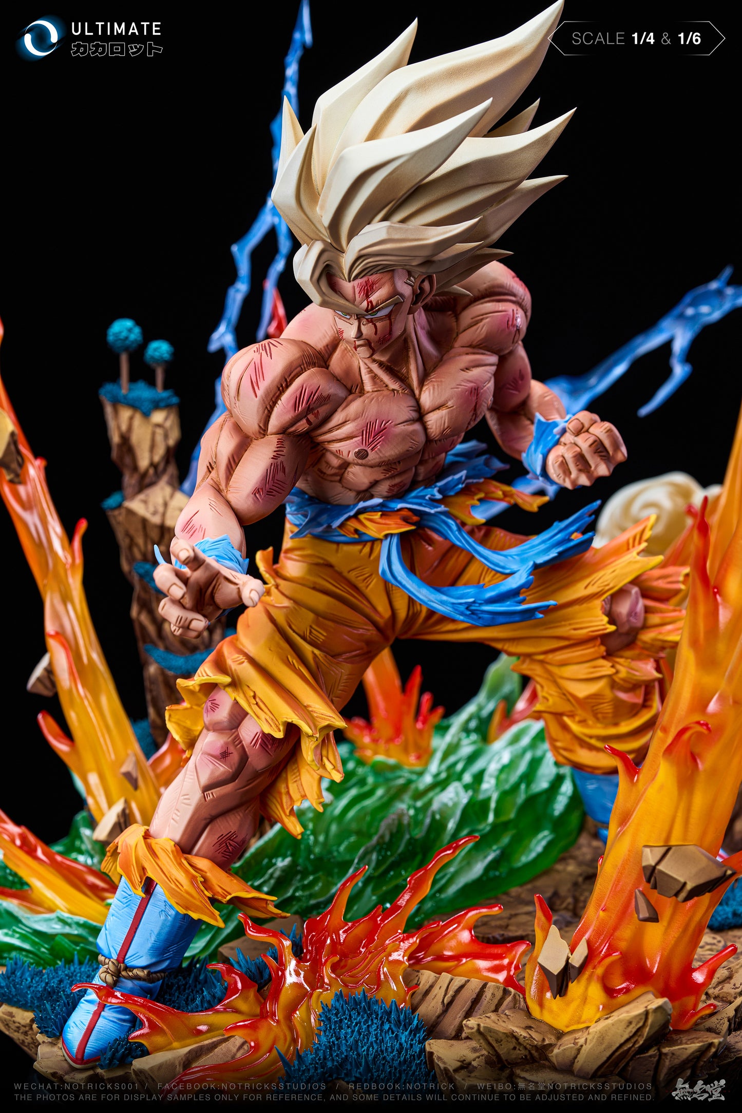 NOTRICKS STUDIOS - DRAGON BALL Z ULTIMATE DEBUT SUPER SAIYAN GOKU 1