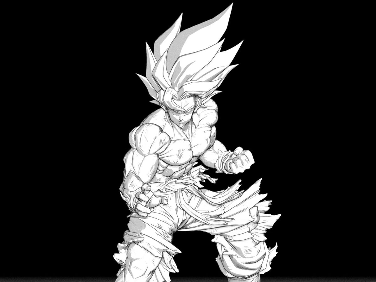 NOTRICKS STUDIOS - DRAGON BALL Z ULTIMATE DEBUT SUPER SAIYAN GOKU 3
