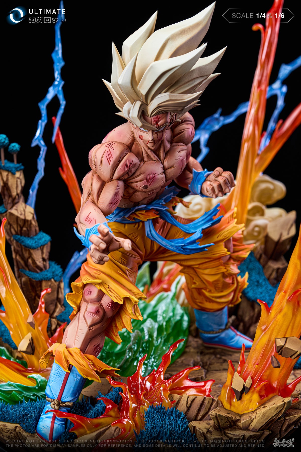 NOTRICKS STUDIOS - DRAGON BALL Z ULTIMATE DEBUT SUPER SAIYAN GOKU 9